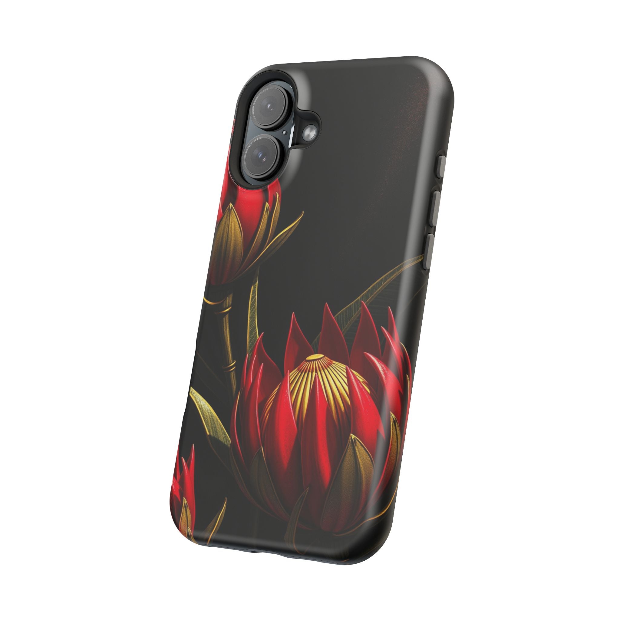iPhone Protea Bold Gold Foil Luxury Slim Everyday Designer Case · iPhone Case