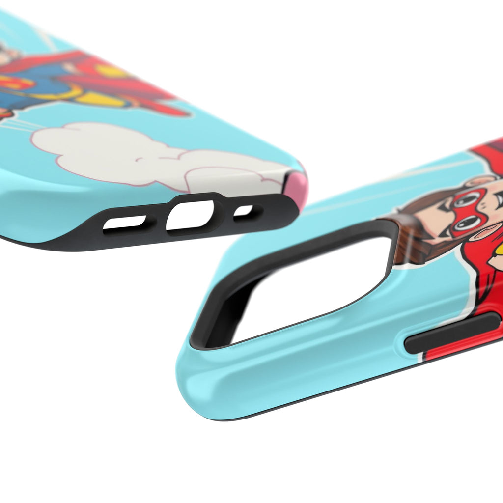 iPhone Kid Superhero Flying Kids Fun iPhone Phone Case Gift Slim · iPhone Case