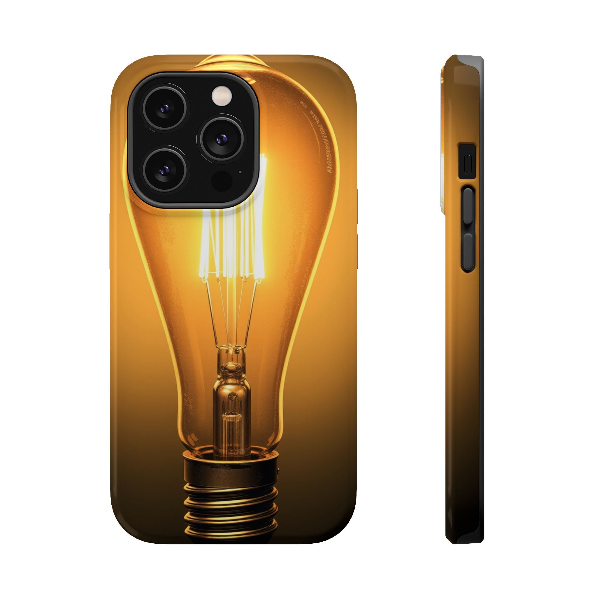 iPhone Edison Bulb Warm Enchanted Art Slim Everyday Designer Case · iPhone Case