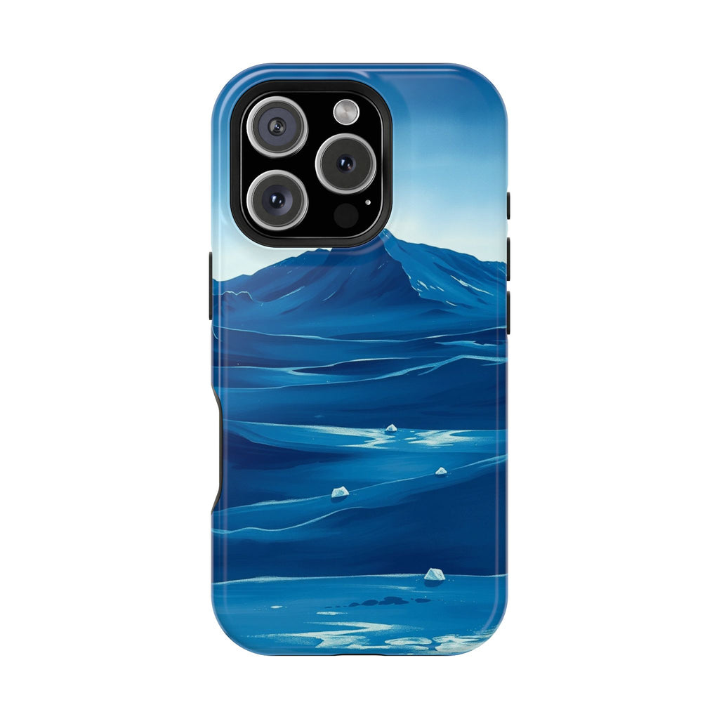 iPhone Radiant Tundra Expanse Design Slim Everyday Designer Case · iPhone Case
