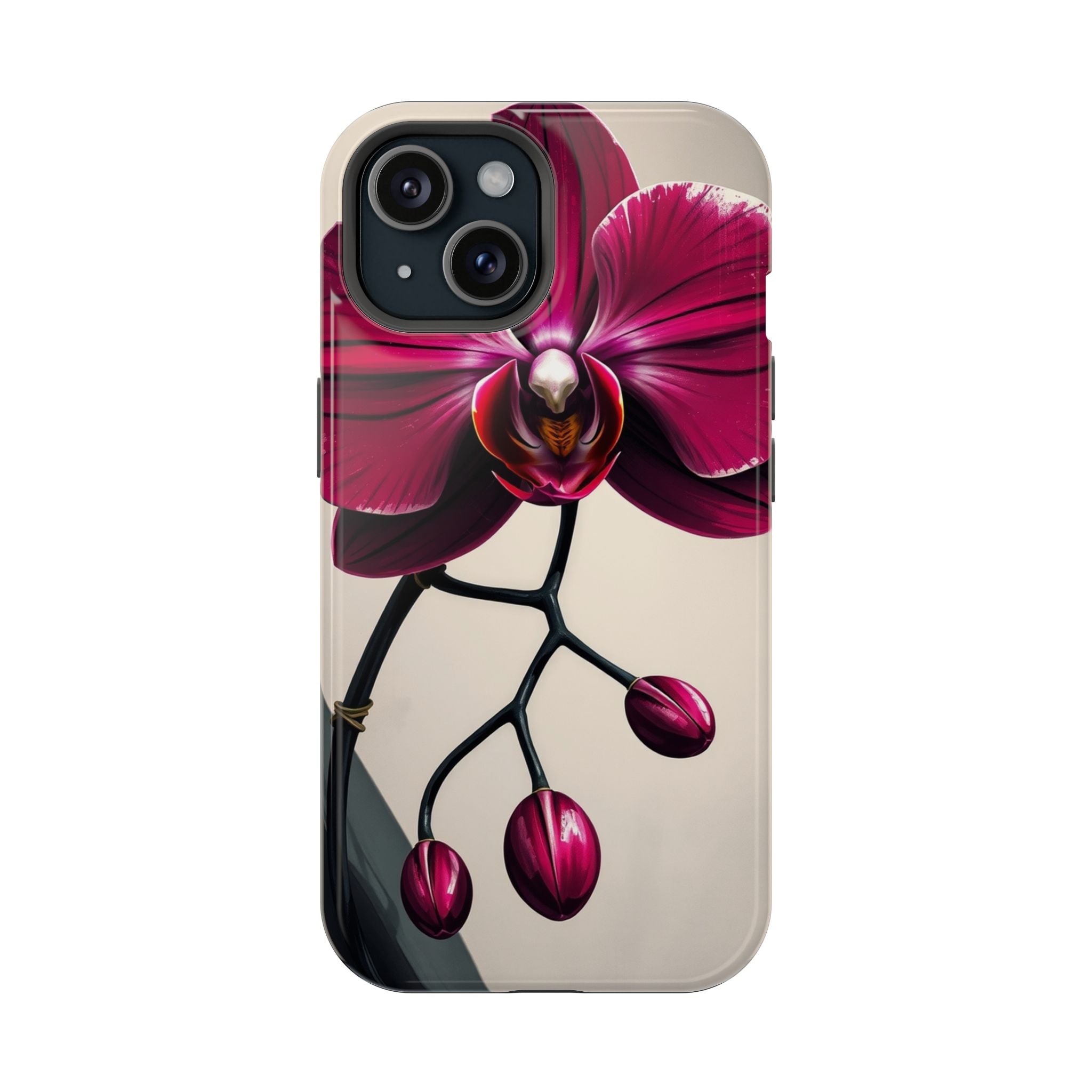 iPhone Orchid Study Enchanted Art Bold Modern Everyday Snap Case · iPhone Case