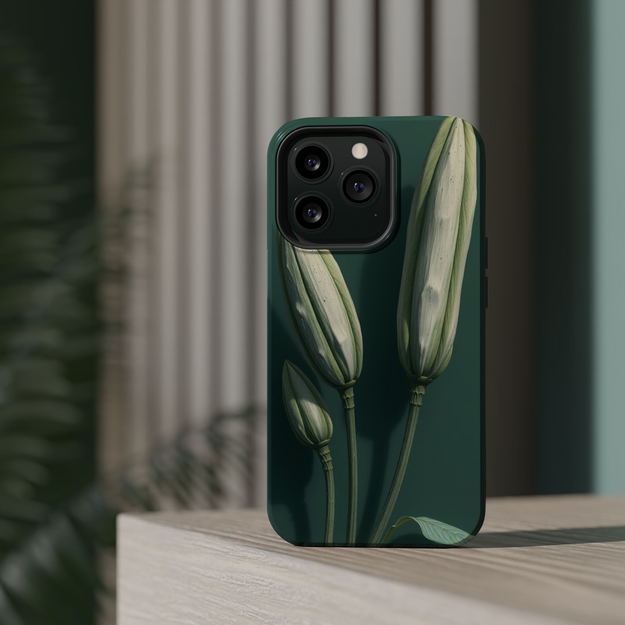 iPhone Botanical Illustration Grunge Distressed Soft iPhone Finish · iPhone Case