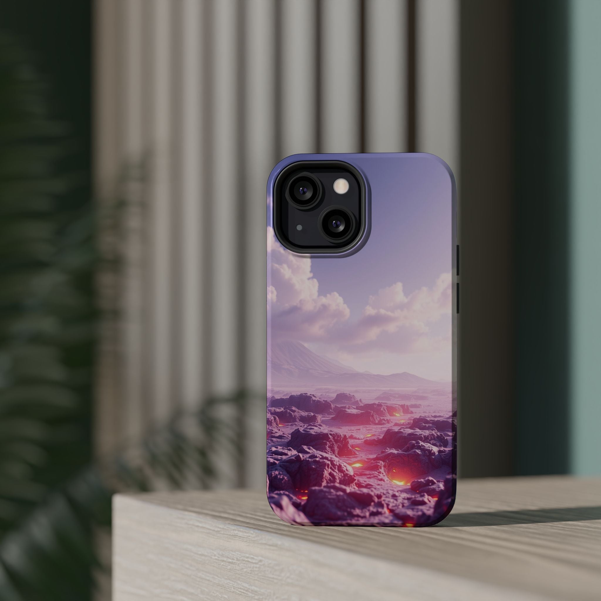iPhone Lava Field Cinematic Art Slim Everyday Designer Case · iPhone Case