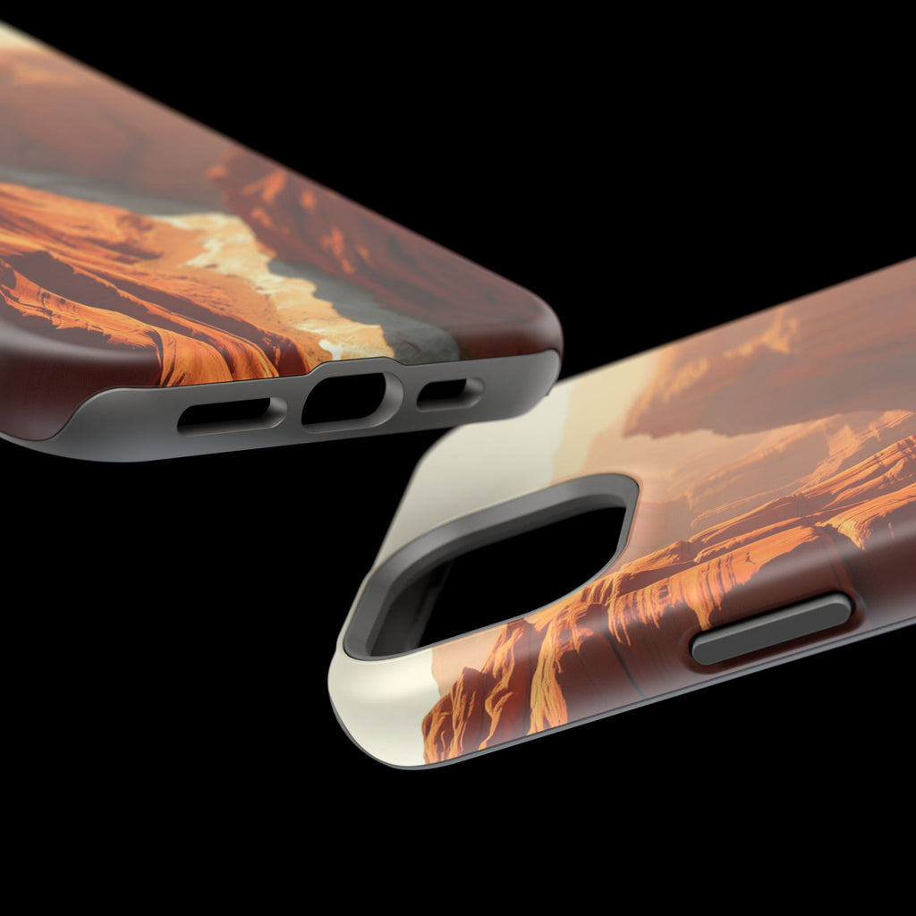 iPhone Vibrant River Canyon Design Bold Modern Everyday Snap Case · iPhone Case