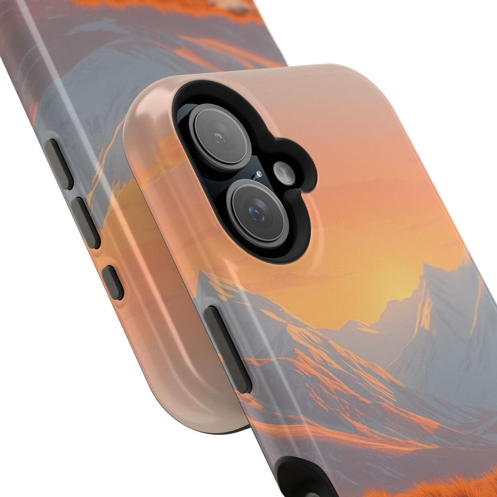 iPhone Sunset Amber And Peach Arctic Tundra Slim iPhone Everyday · iPhone Case