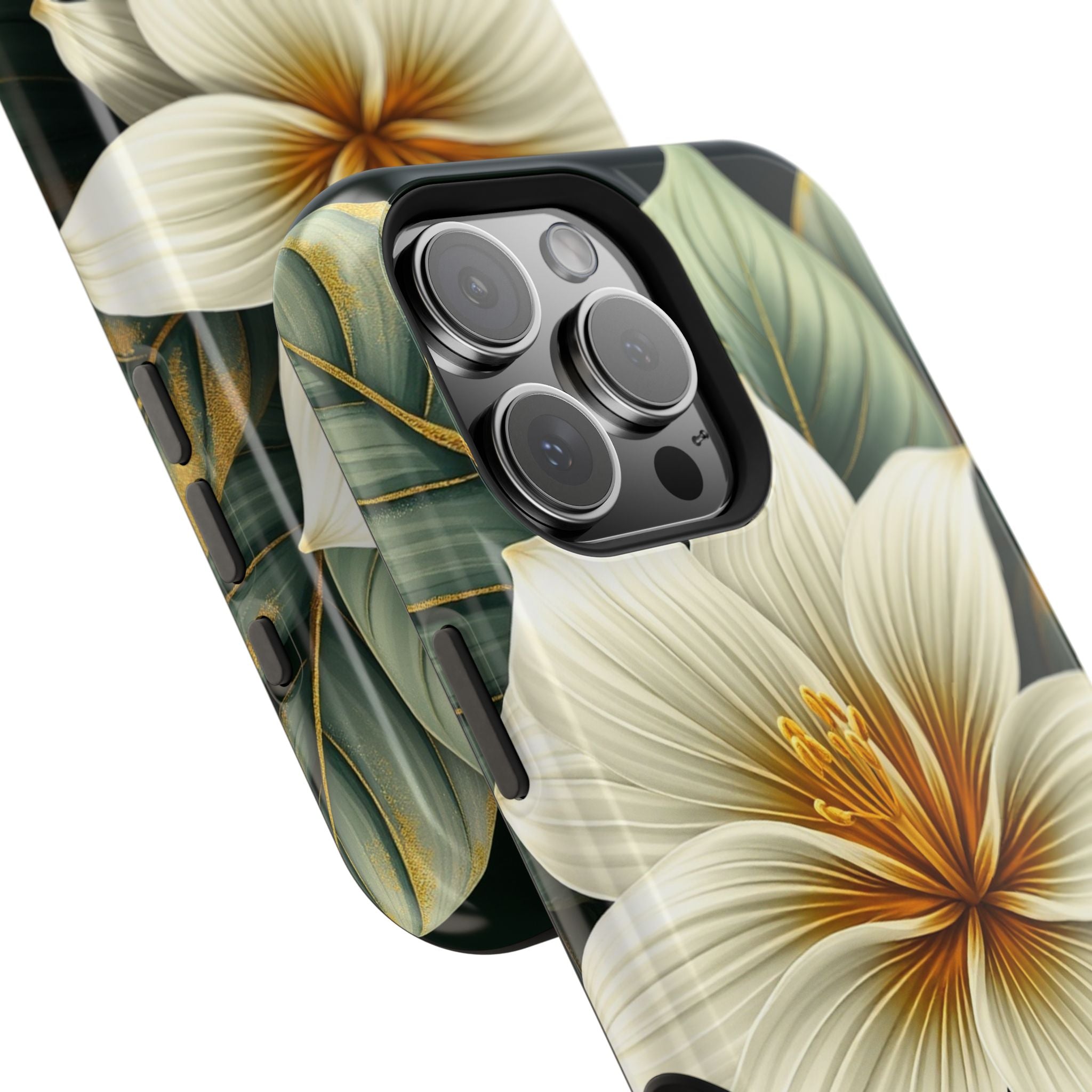 iPhone Radiant Tropical Bloom Design Slim Everyday Designer Case · iPhone Case