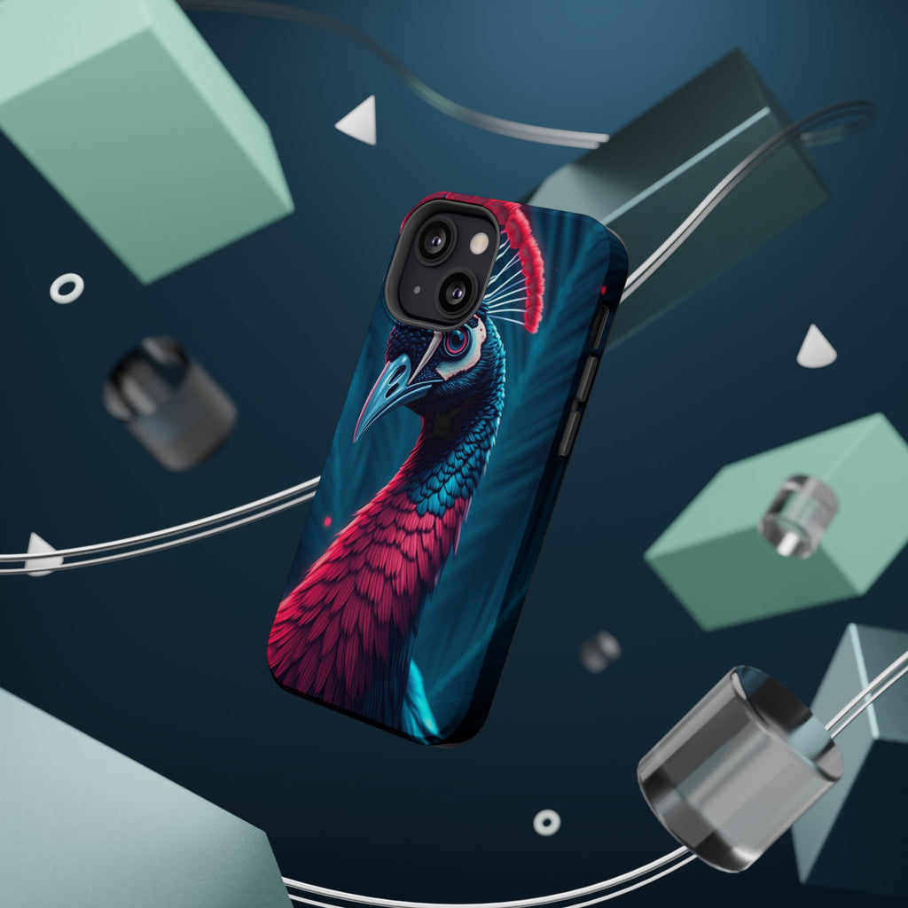 iPhone Nouveau Peacock Electric Art Slim Everyday Designer Case · iPhone Case