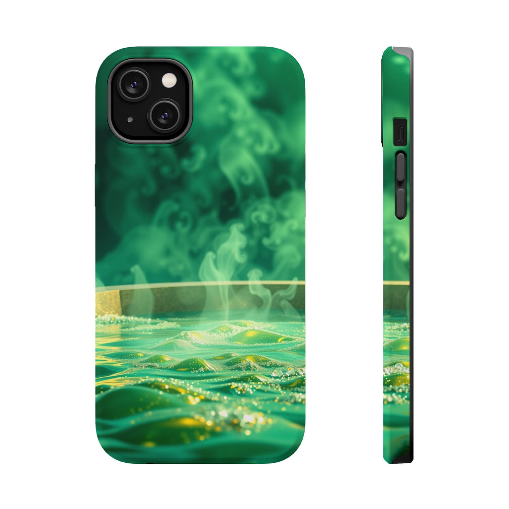 iPhone Hot Spring Steam Cinematic Art Slim Everyday Designer Case · iPhone Case