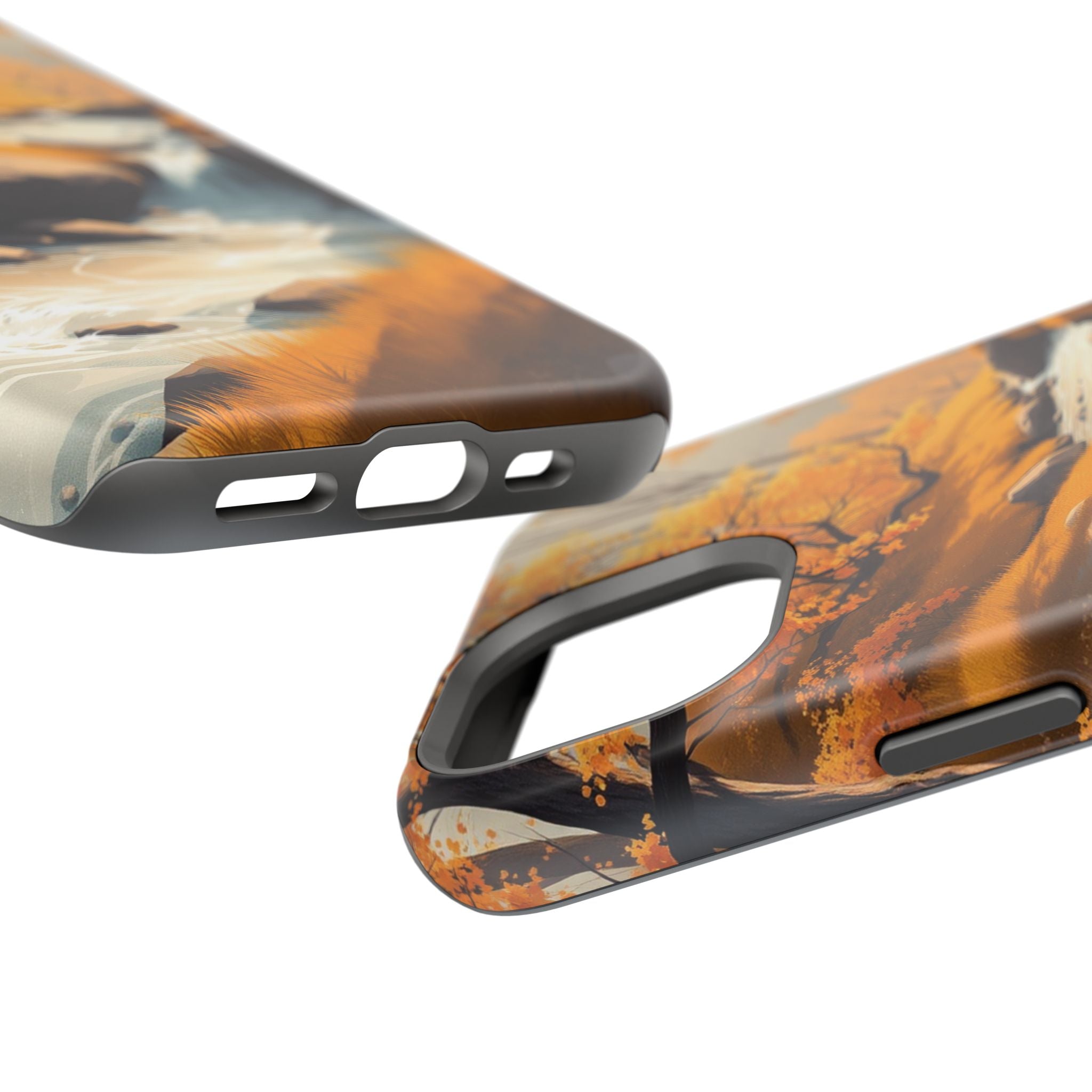 iPhone Mustard And Rust Spring Creek Slim Everyday Designer Case · iPhone Case