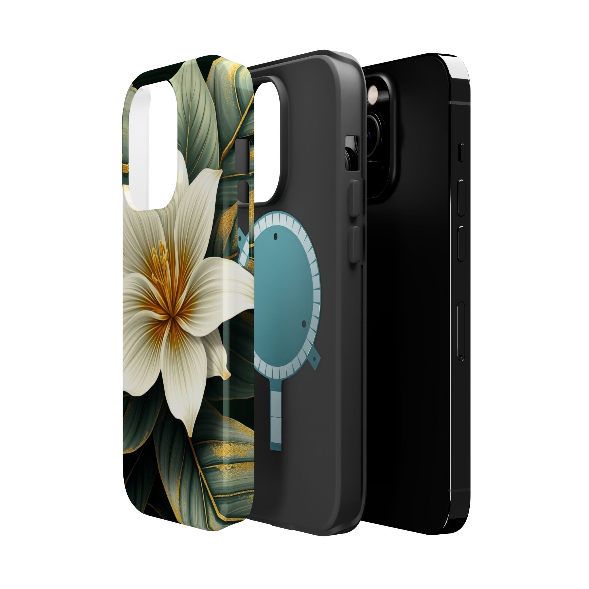iPhone Radiant Tropical Bloom Design Slim Everyday Designer Case · iPhone Case