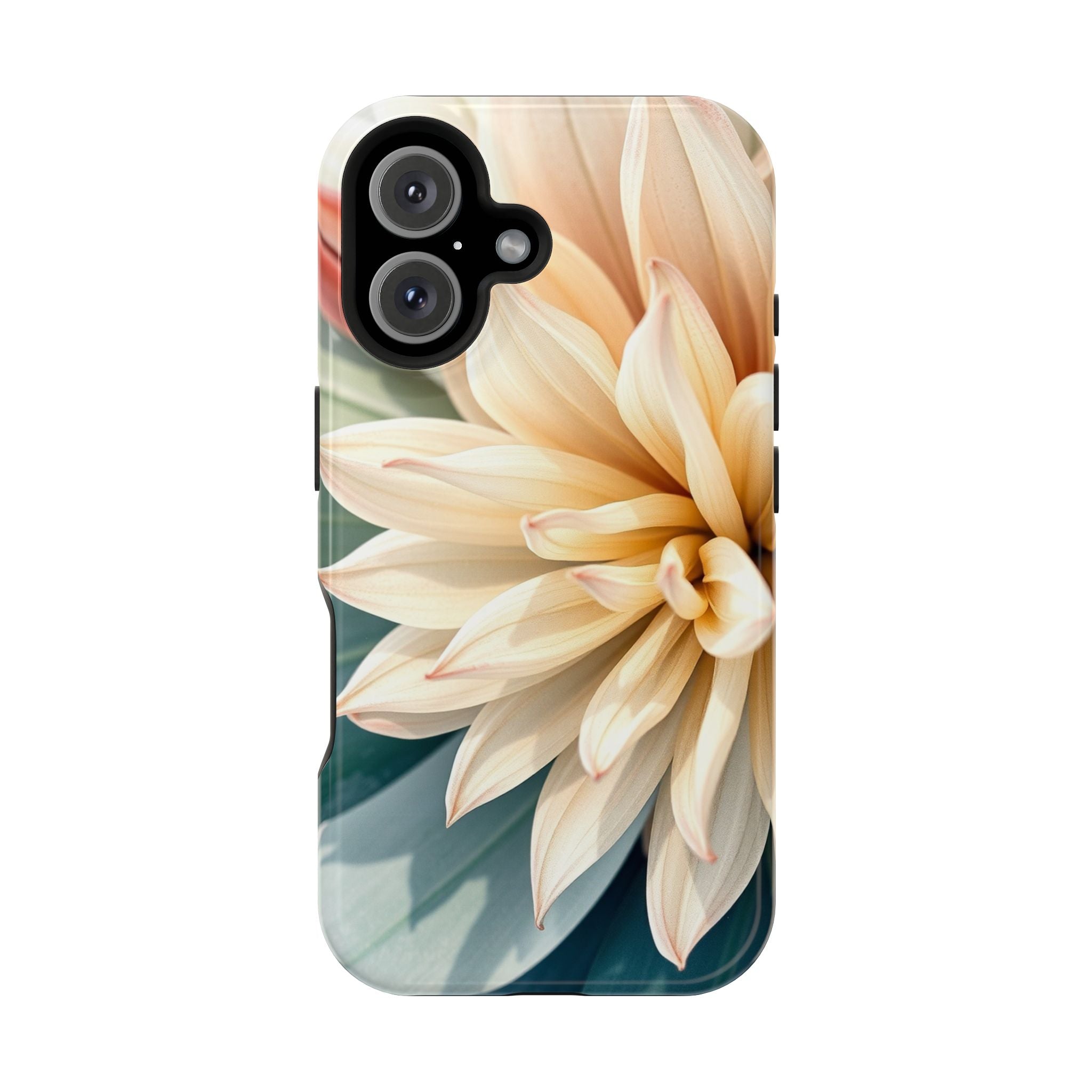iPhone Neon Floral Radiant Design Clean Minimal Snap Case · iPhone Case
