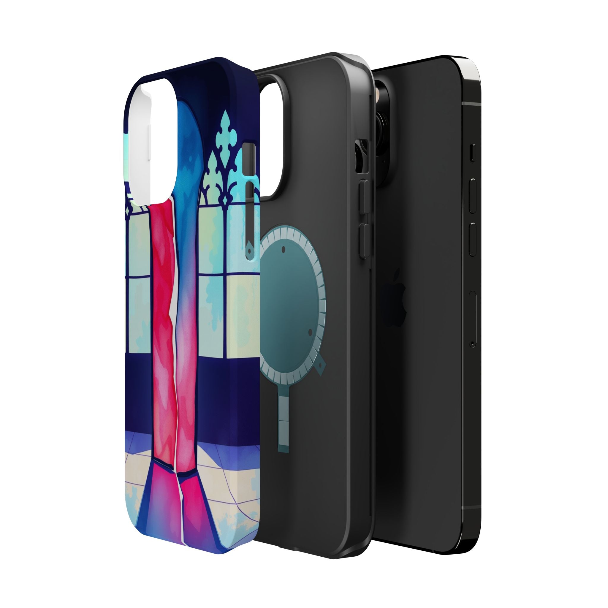 iPhone Stained Glass Break Electric Art Slim Everyday iPhone Designer · iPhone C