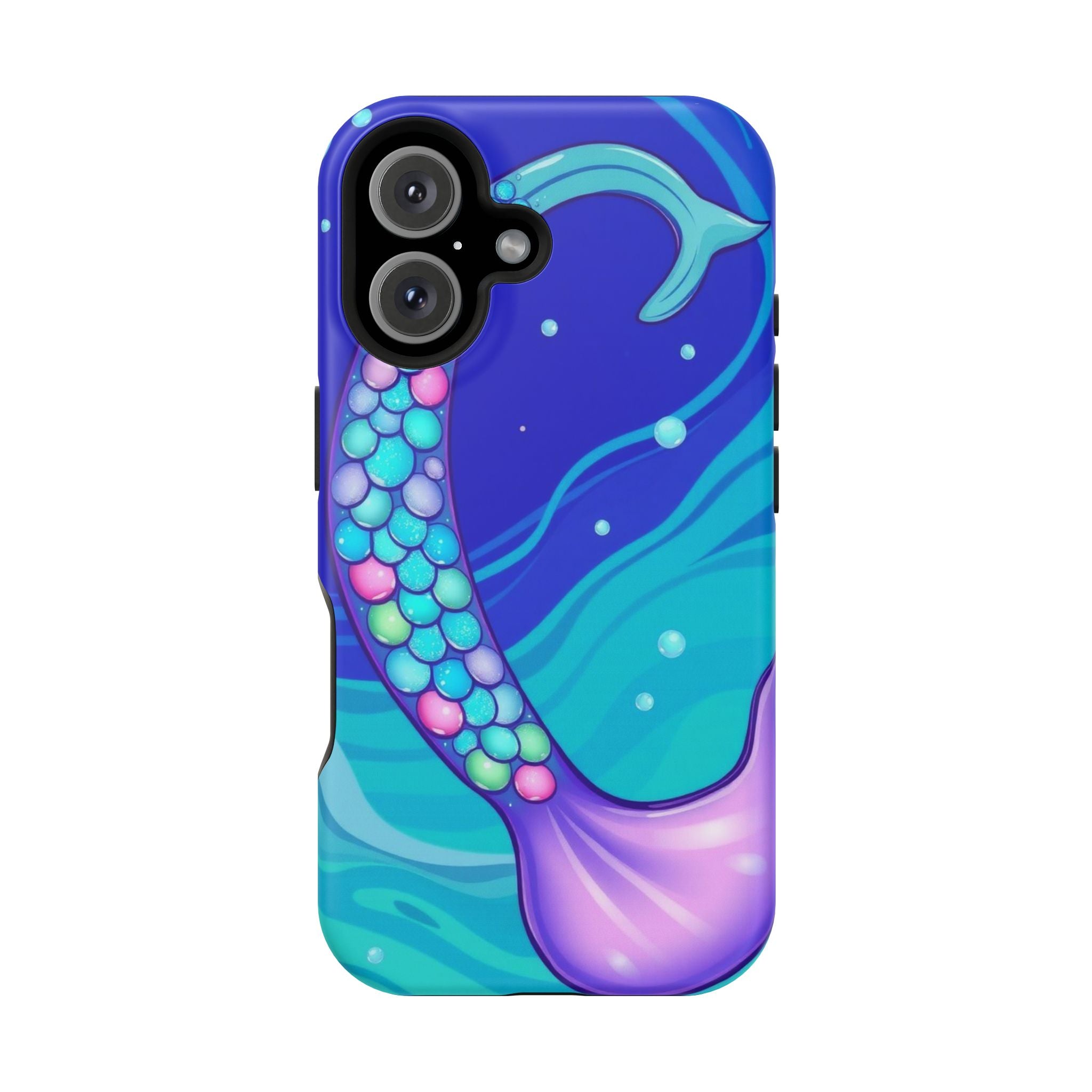 iPhone Mermaid Tail Swirl Kids Fun iPhone Phone Case Gift Artistic · iPhone Case