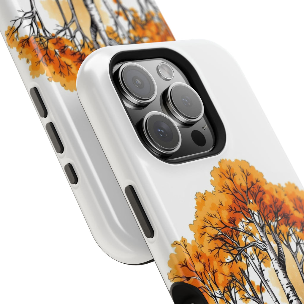 iPhone Dreamy Birch Grove Design Bold Modern Everyday Snap Case · iPhone Case