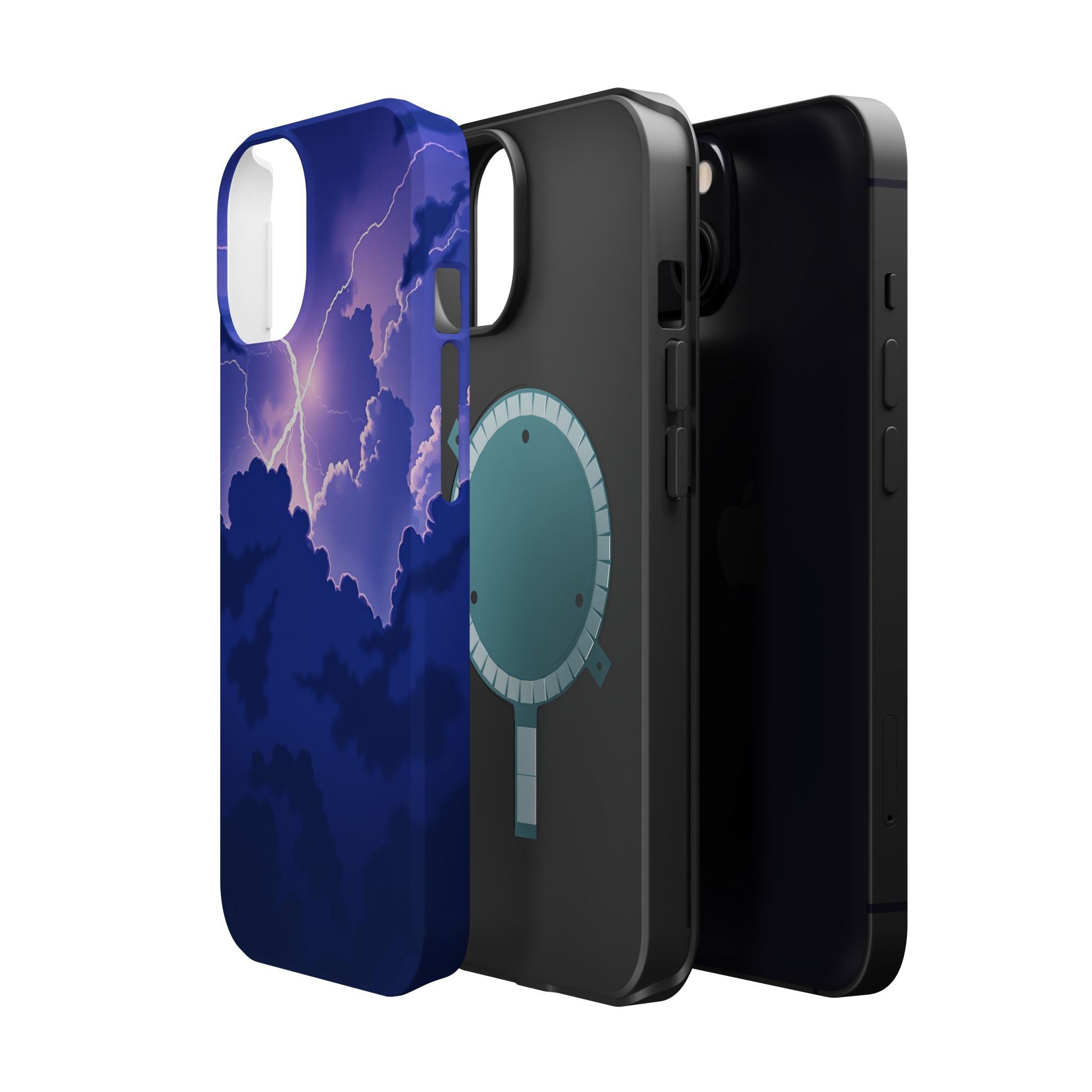 iPhone Indigo And Violet Thunderstorm Sky Slim iPhone Everyday Designer · iPhone