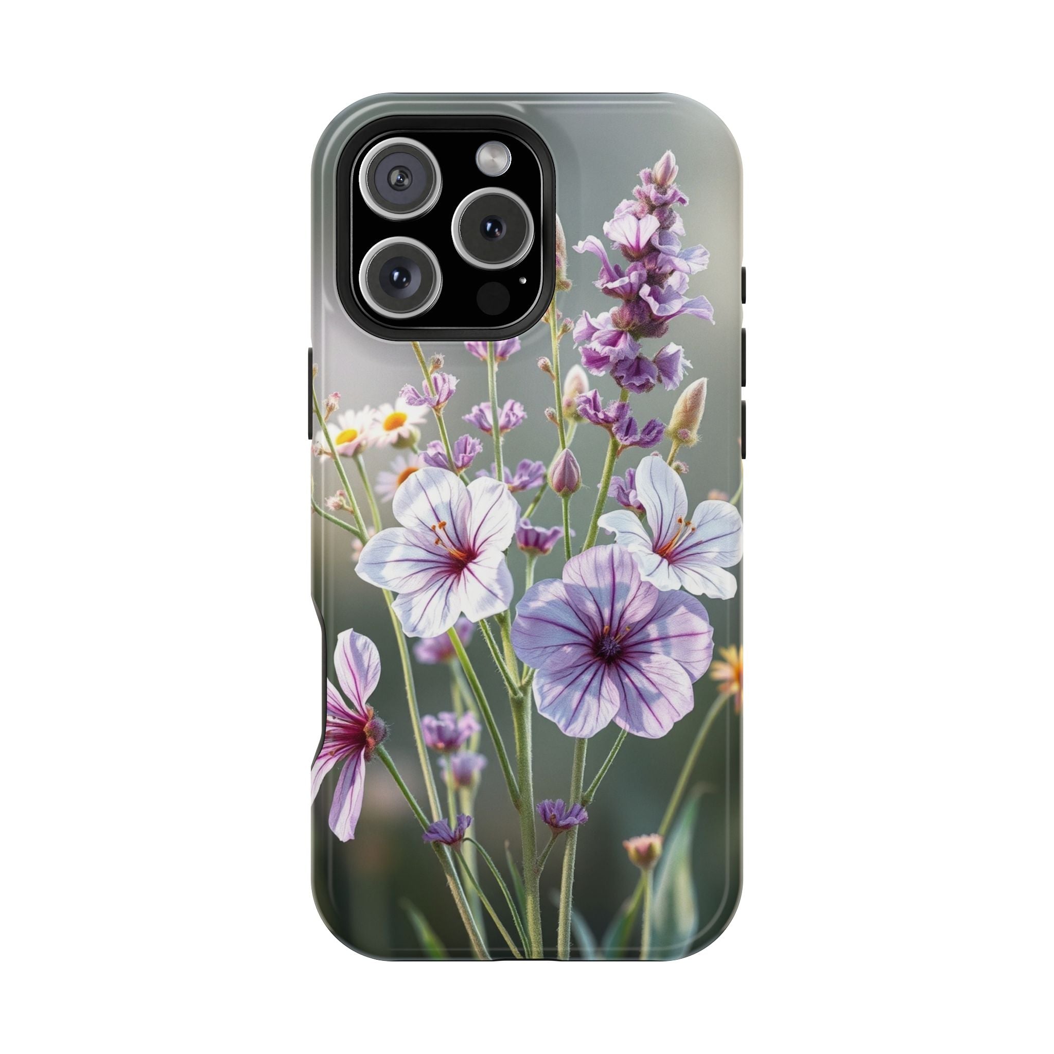 iPhone Wildflower Bunch Enchanted Art Slim Everyday Designer Case · iPhone Case