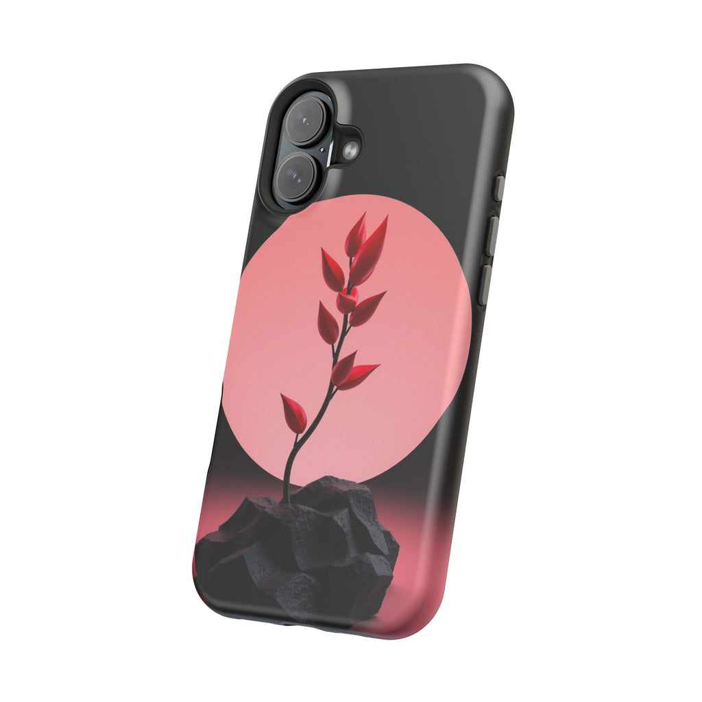iPhone Serene Minimalist Stem Design Slim Everyday Designer Case · iPhone Case