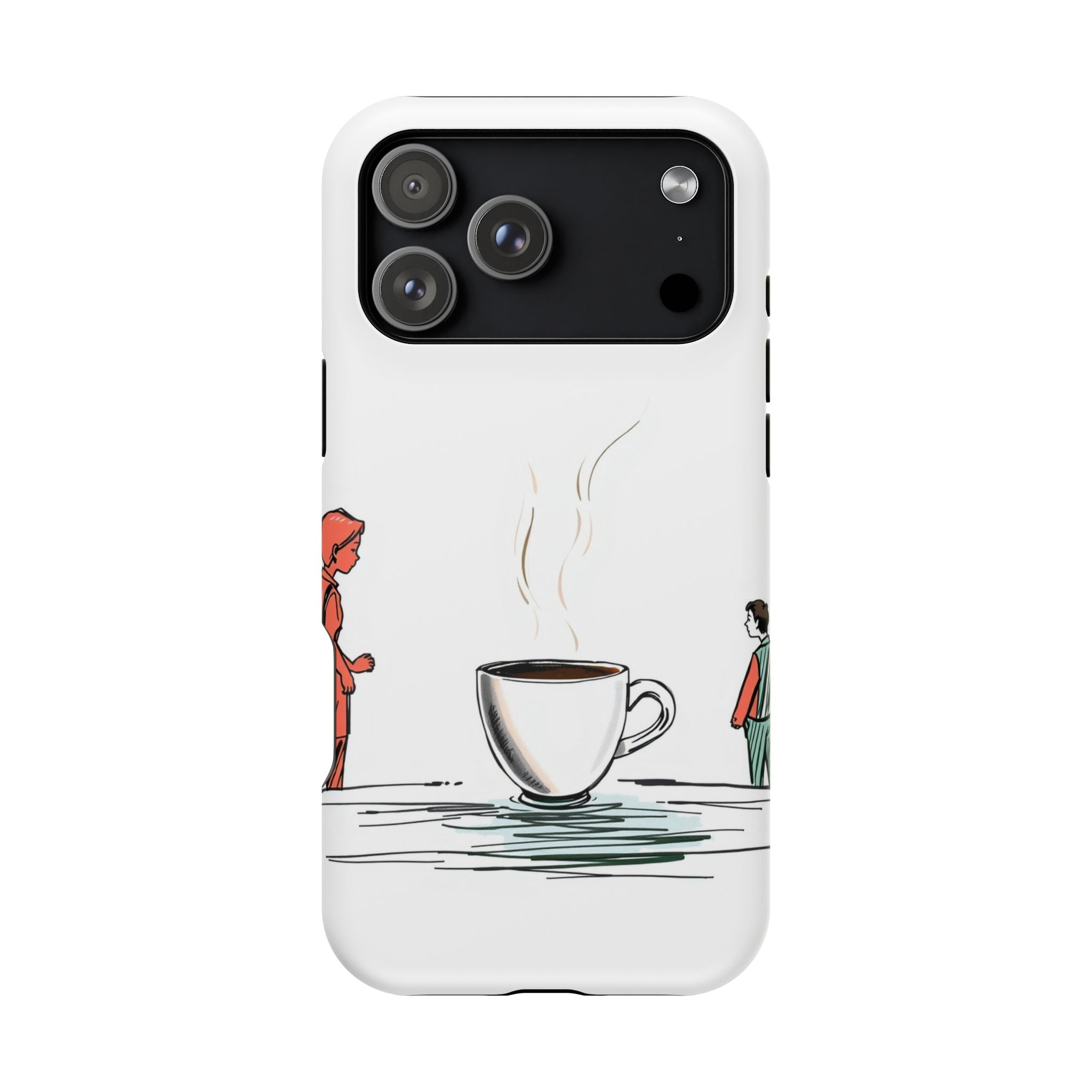 iPhone Coffee Before People Mystic Art Slim Everyday Designer Case · iPhone Case