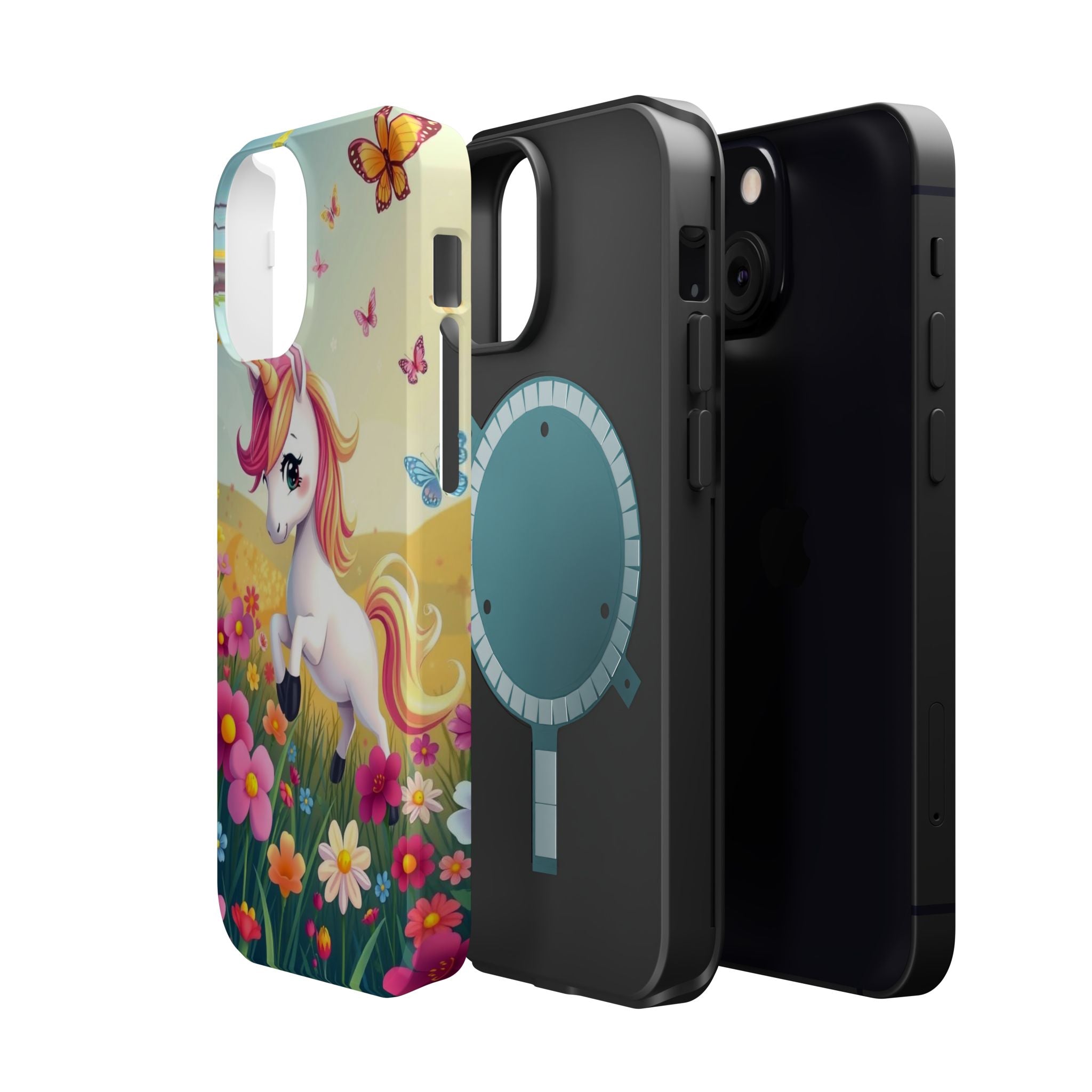 iPhone Magical Meadow Unicorn Kids Fun iPhone Phone Case Gift Slim · iPhone Case