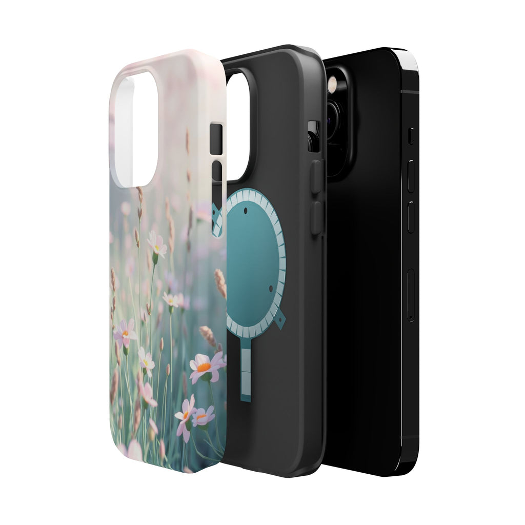 iPhone Spring Meadow Pastel Kawaii Bold Modern Everyday Snap Case · iPhone Case
