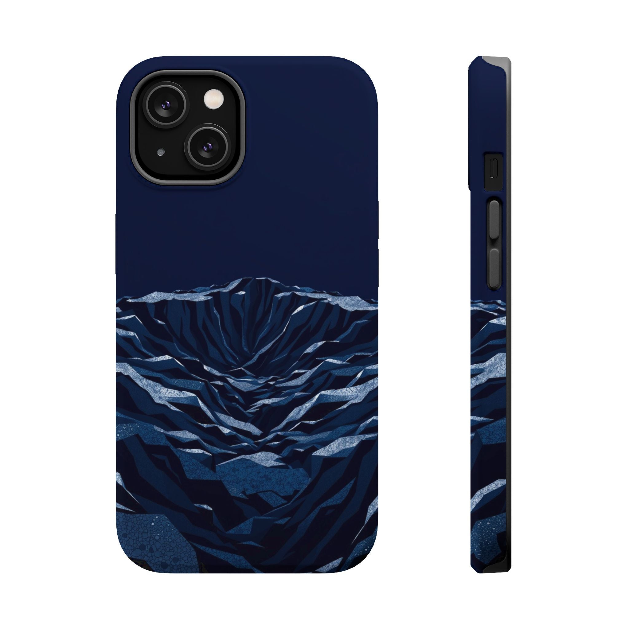iPhone Lava Field Abstract Geometric Slim Everyday Designer Case · iPhone Case