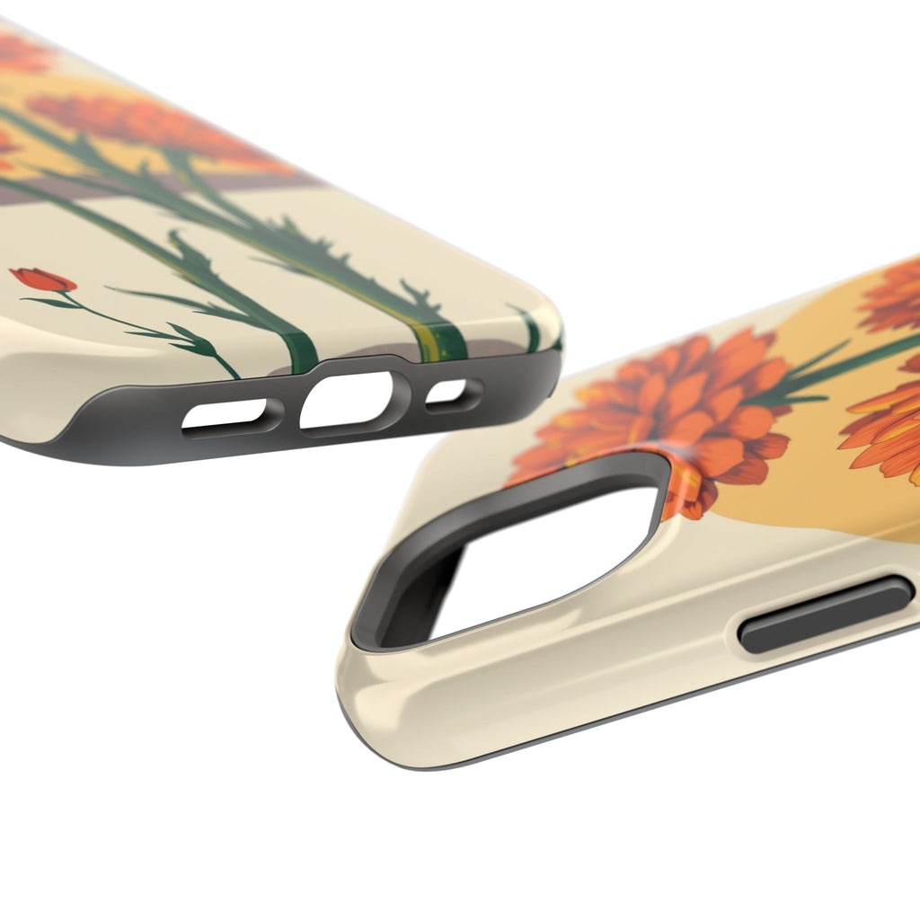 iPhone Ranunculus Stack Bold Art Bold Modern Everyday Snap Case · iPhone Case