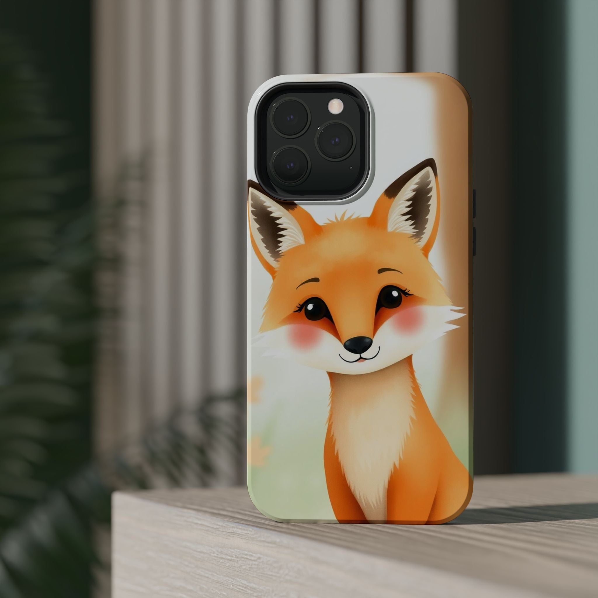iPhone Watercolor Fox Portrait Kids Fun iPhone Phone Case Gift Slim · iPhone Cas