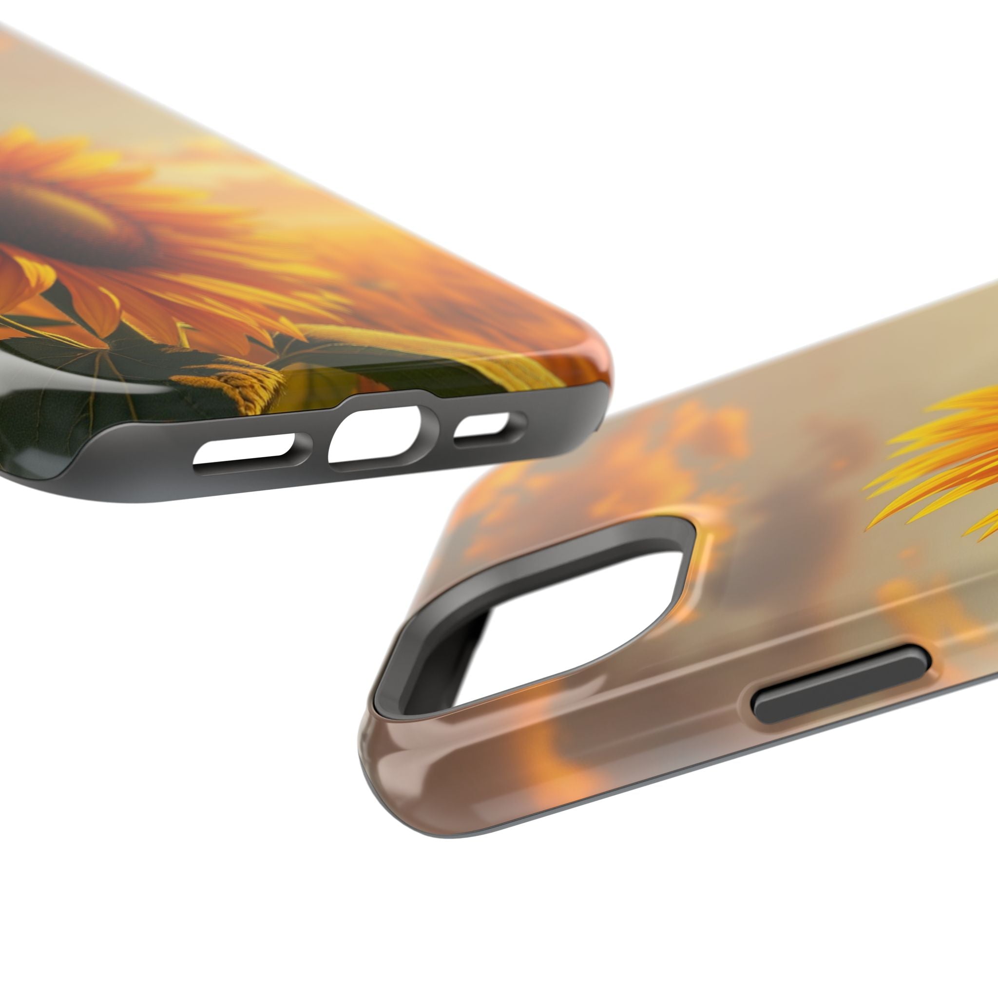 iPhone Sunflower Prairie Electric Art Slim Everyday Designer Case · iPhone Case
