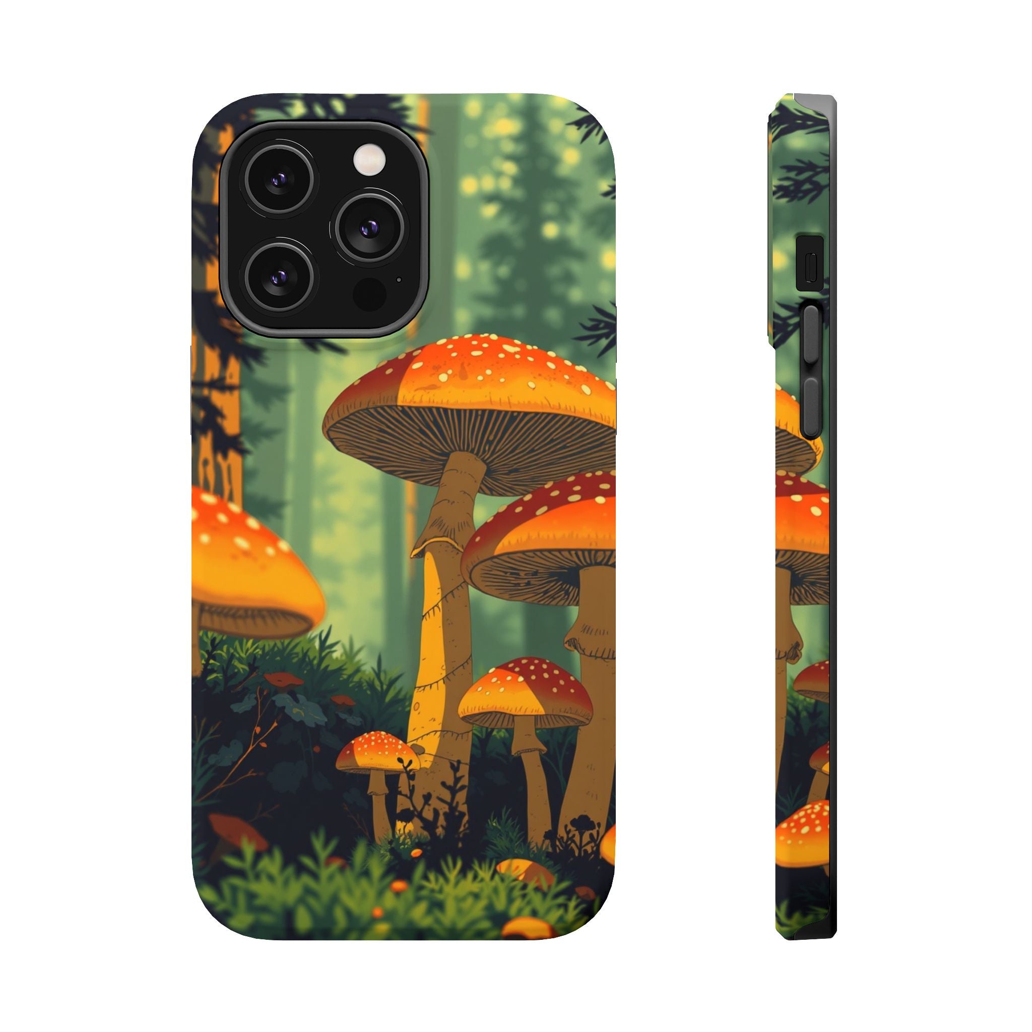 iPhone Earthy Mushroom Forest Design Slim Everyday iPhone 19 Designer · iPhone C