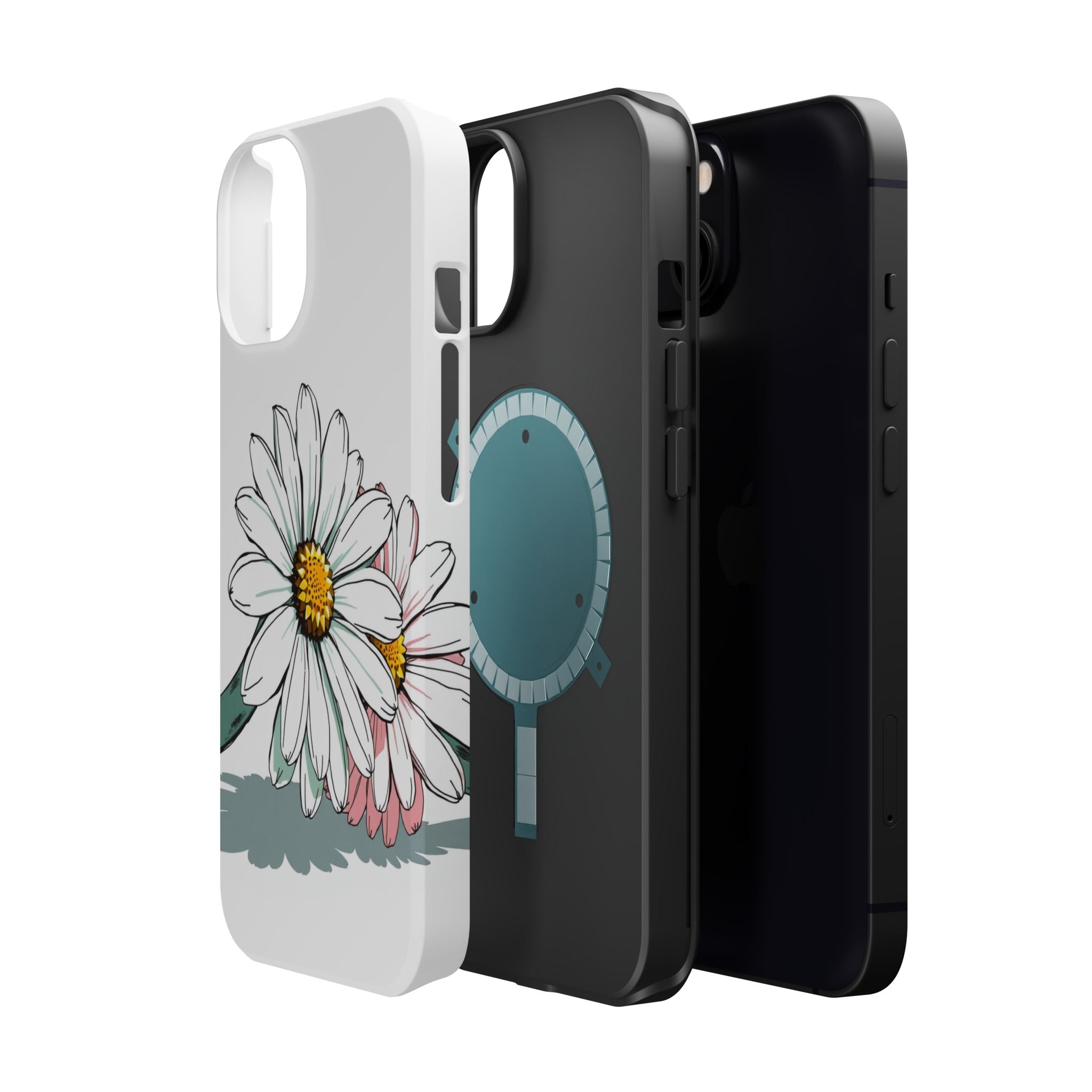iPhone Daisy Chain Hand-Drawn Sketch Slim Everyday Designer Case · iPhone Case