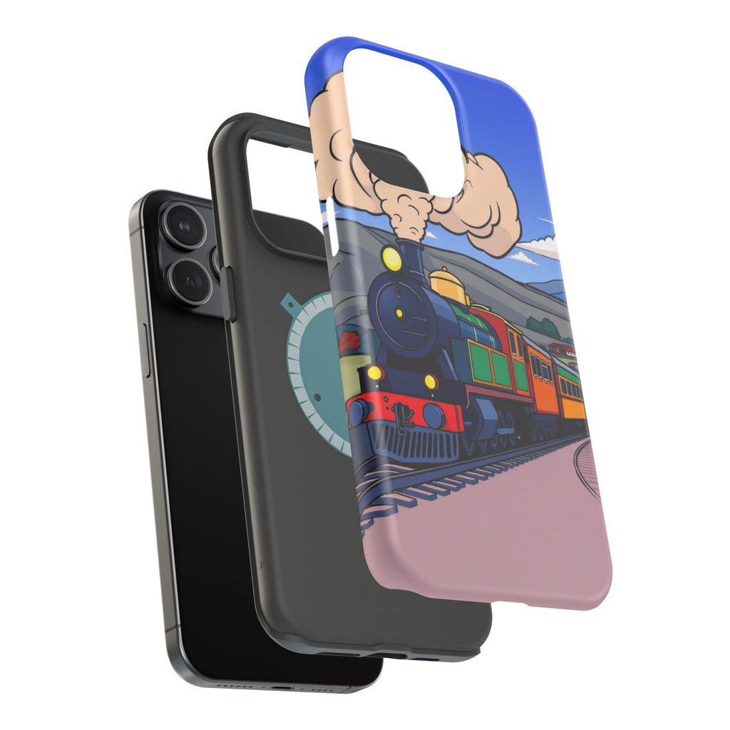 iPhone Steam Locomotive Puff Kids Fun iPhone Phone Case Gift Slim · iPhone Case