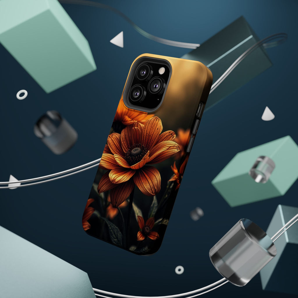 iPhone Radiant Floral Ombre Design Bold Modern Everyday Snap Case · iPhone Case