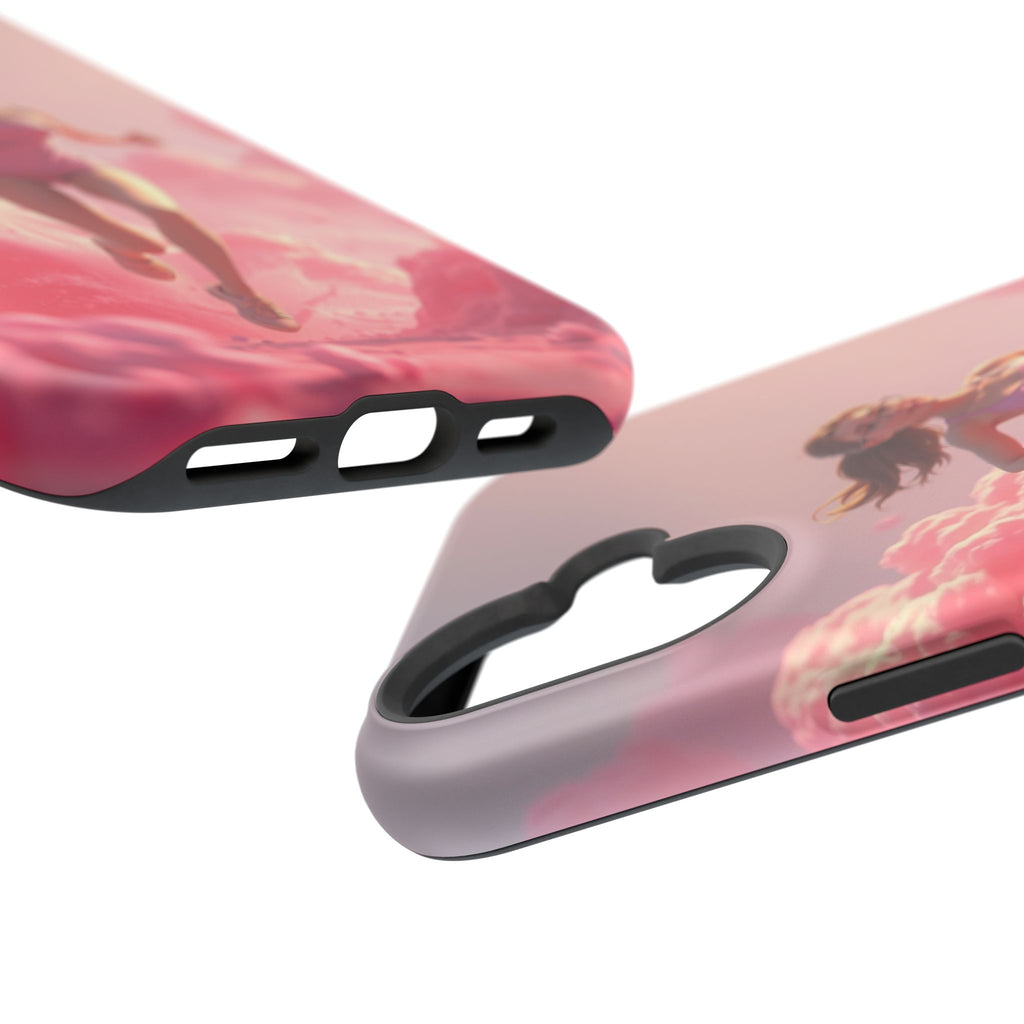 iPhone on Fumes 3D Digital Bold Modern Everyday Snap Case · iPhone Case