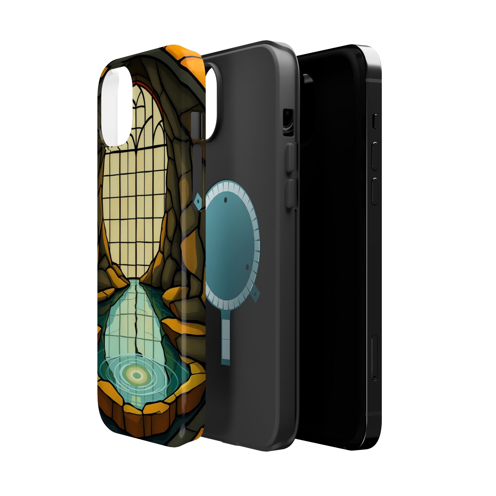 iPhone Tidal Pool Dreamy Design Slim Everyday Designer Case · iPhone Case