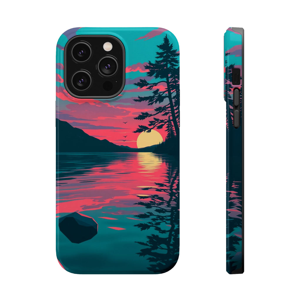 iPhone Dreamy Lake at Twilight Design Slim Everyday iPhone 16 Designer · iPhone