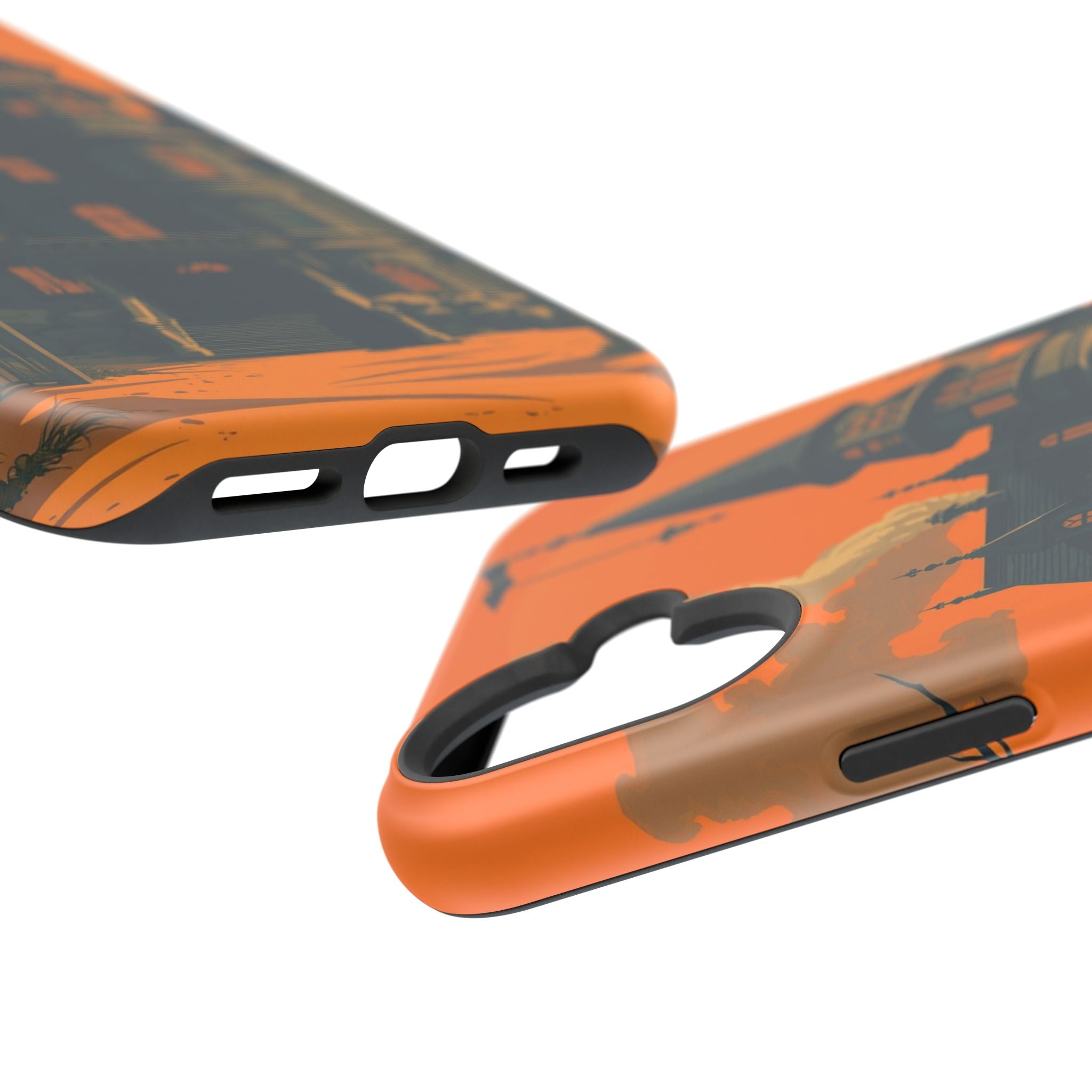 iPhone Vibrant Haunted Mansion Design Slim Everyday Designer Case · iPhone Case