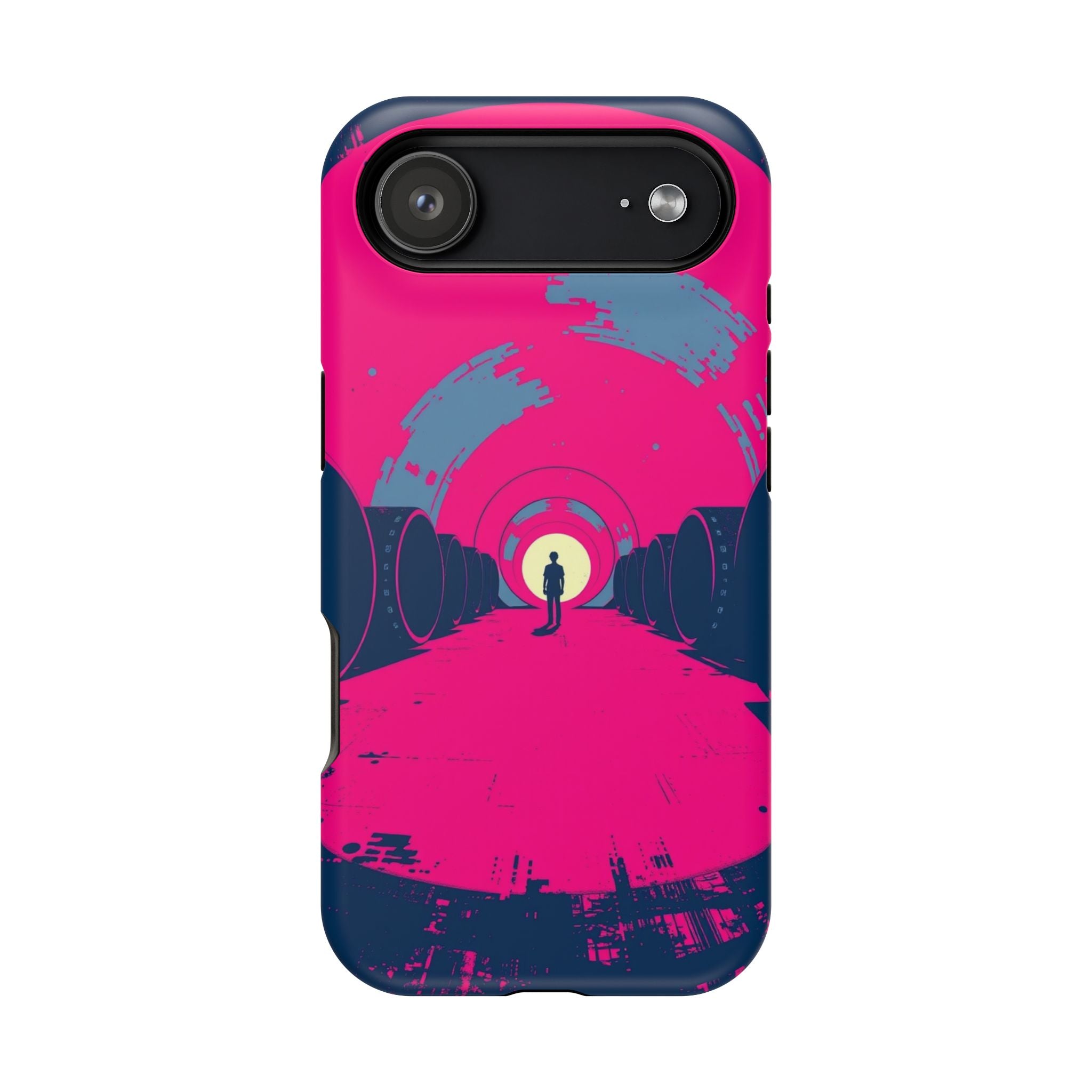 iPhone 1960s Mod Circles Bold Art Bold Modern Everyday Snap Case · iPhone Case