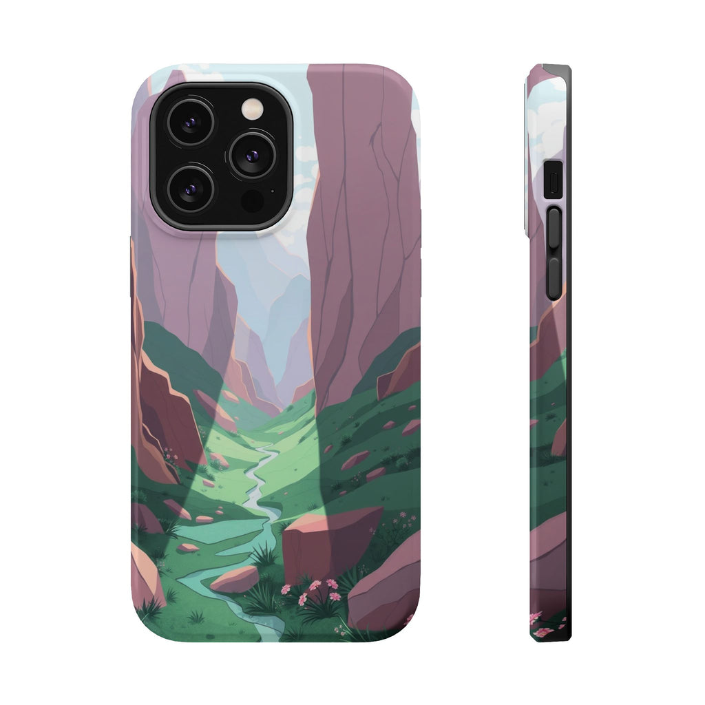 iPhone Valley Floor Stained Glass Bold Modern Everyday Snap Case · iPhone Case