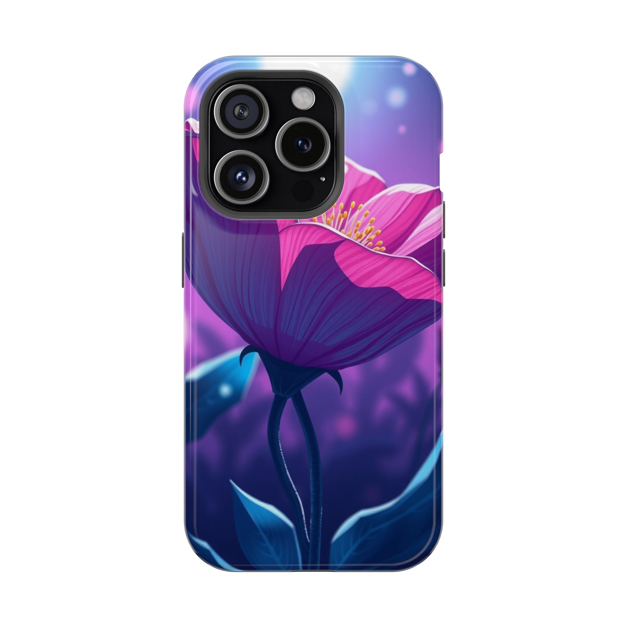 iPhone Night Bloomer Pastel Kawaii Bold Modern Everyday Snap Case · iPhone Case