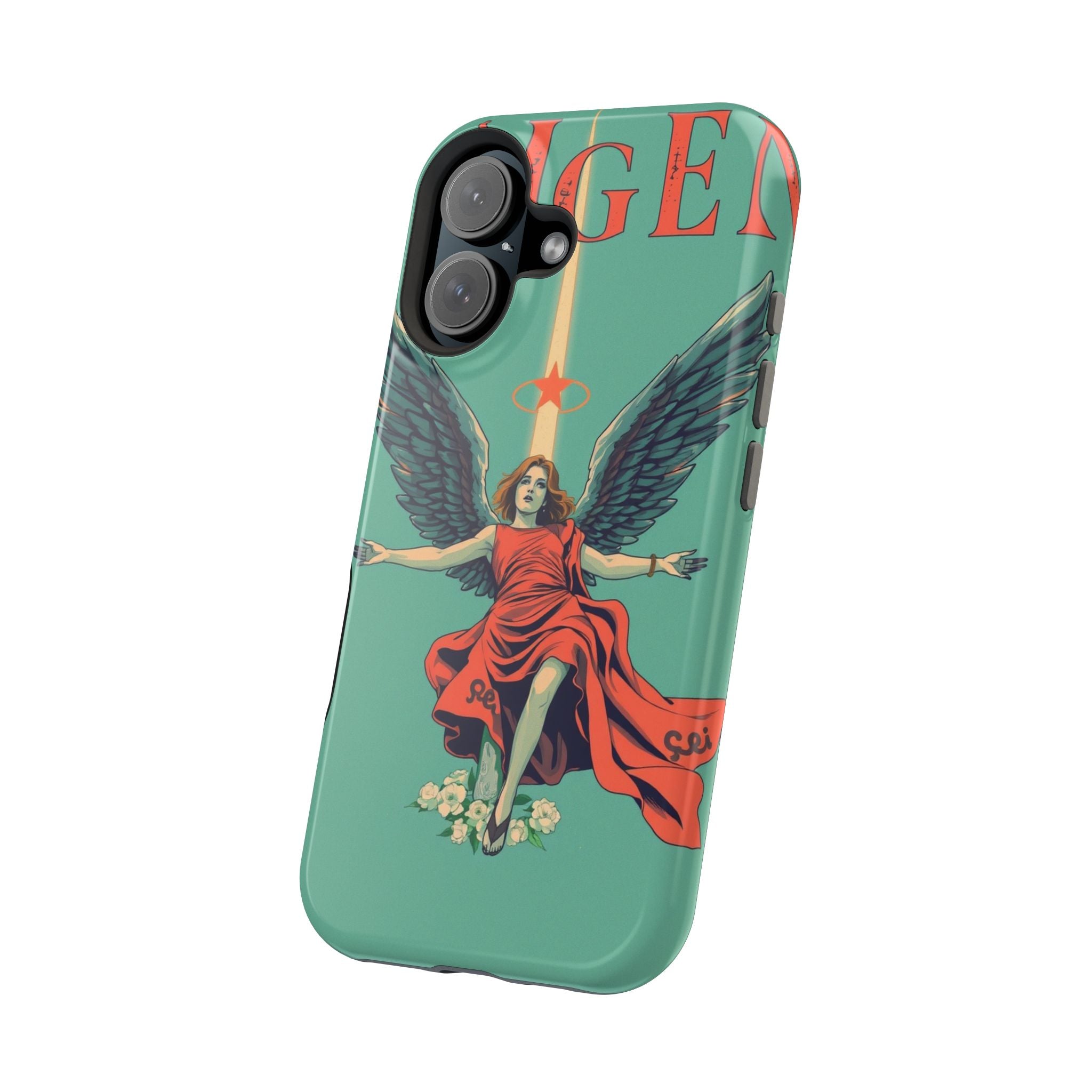 iPhone Radiant Fallen Angel Design Bold Modern Everyday Snap Case · iPhone Case