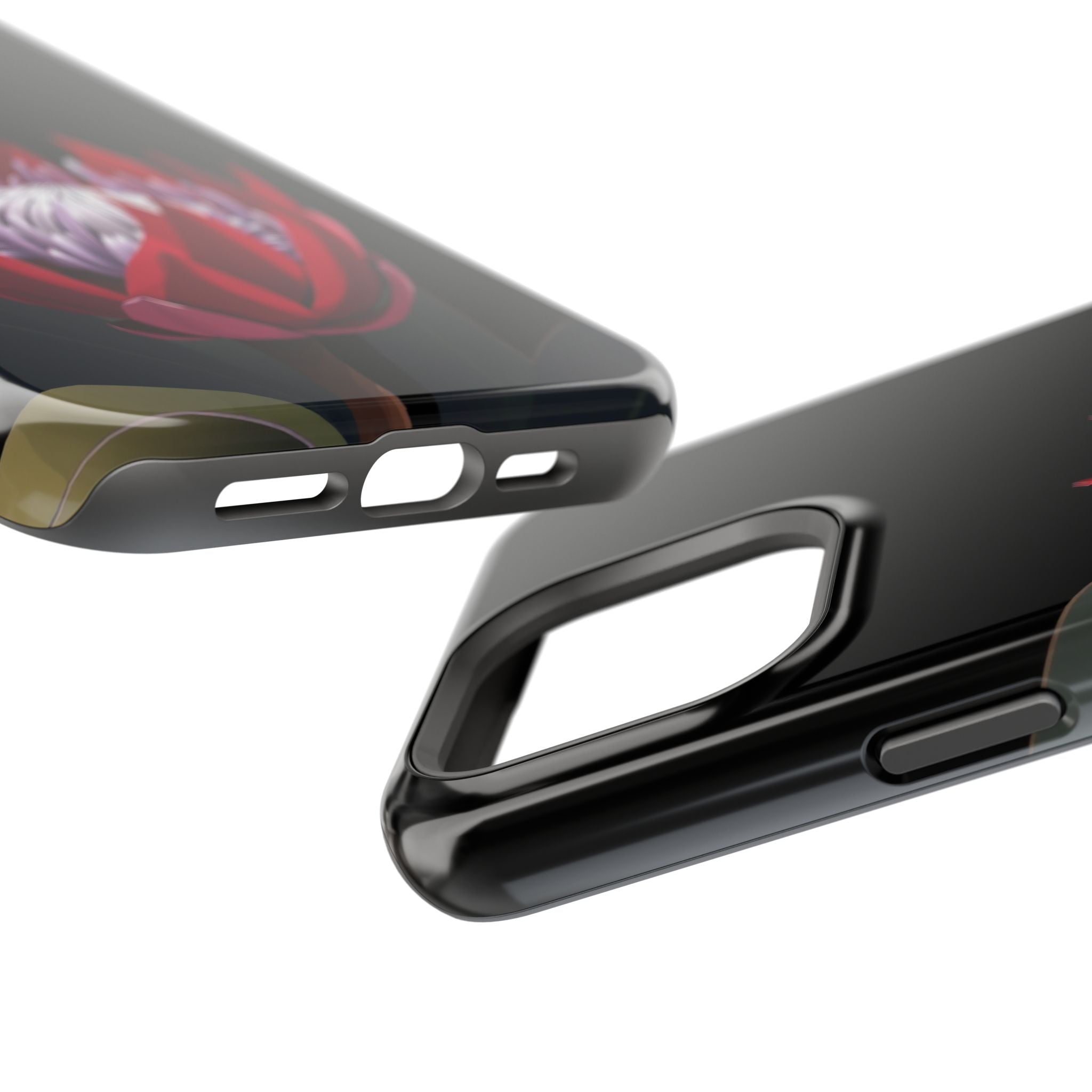 iPhone Black And Crimson Protea Bold Slim Everyday Designer Case · iPhone Case