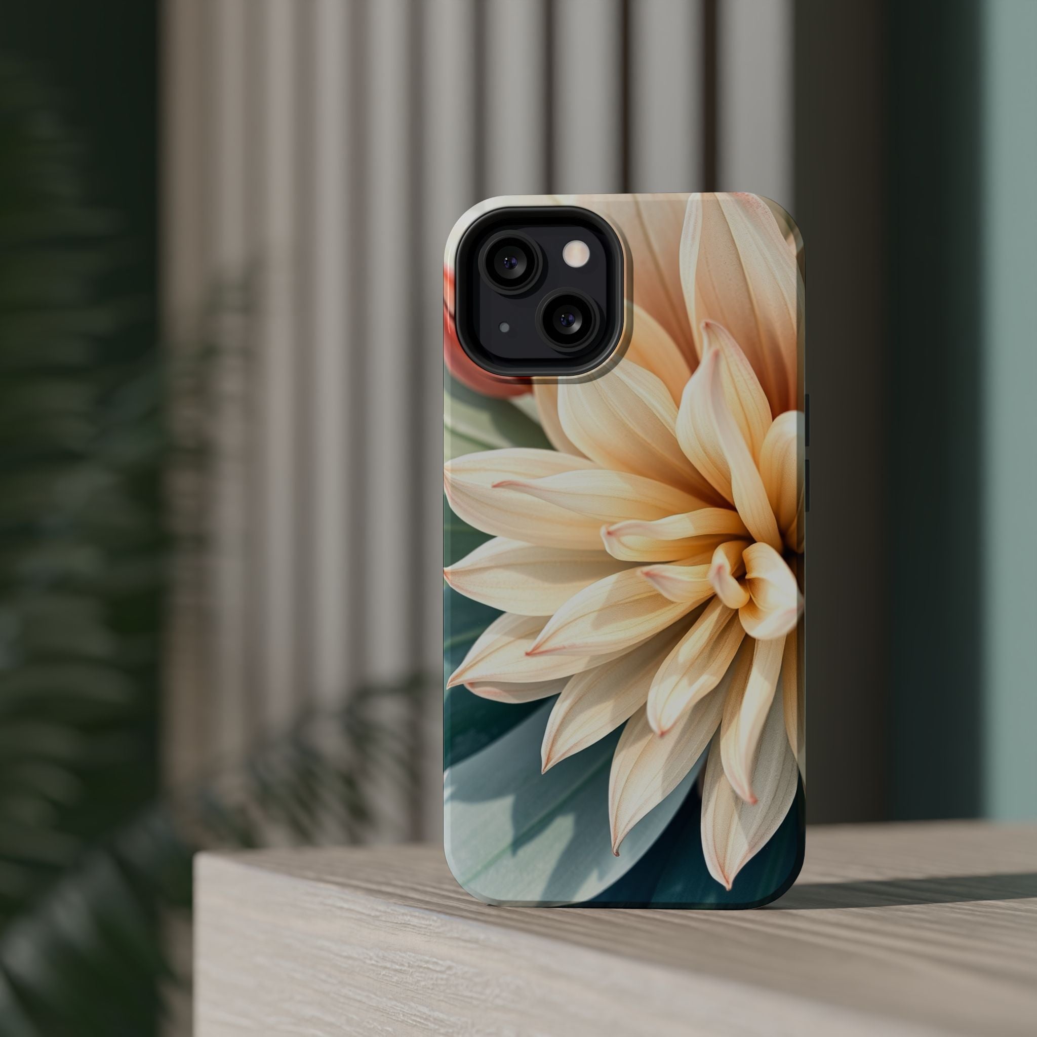 iPhone Neon Floral Radiant Design Clean Minimal Snap Case · iPhone Case