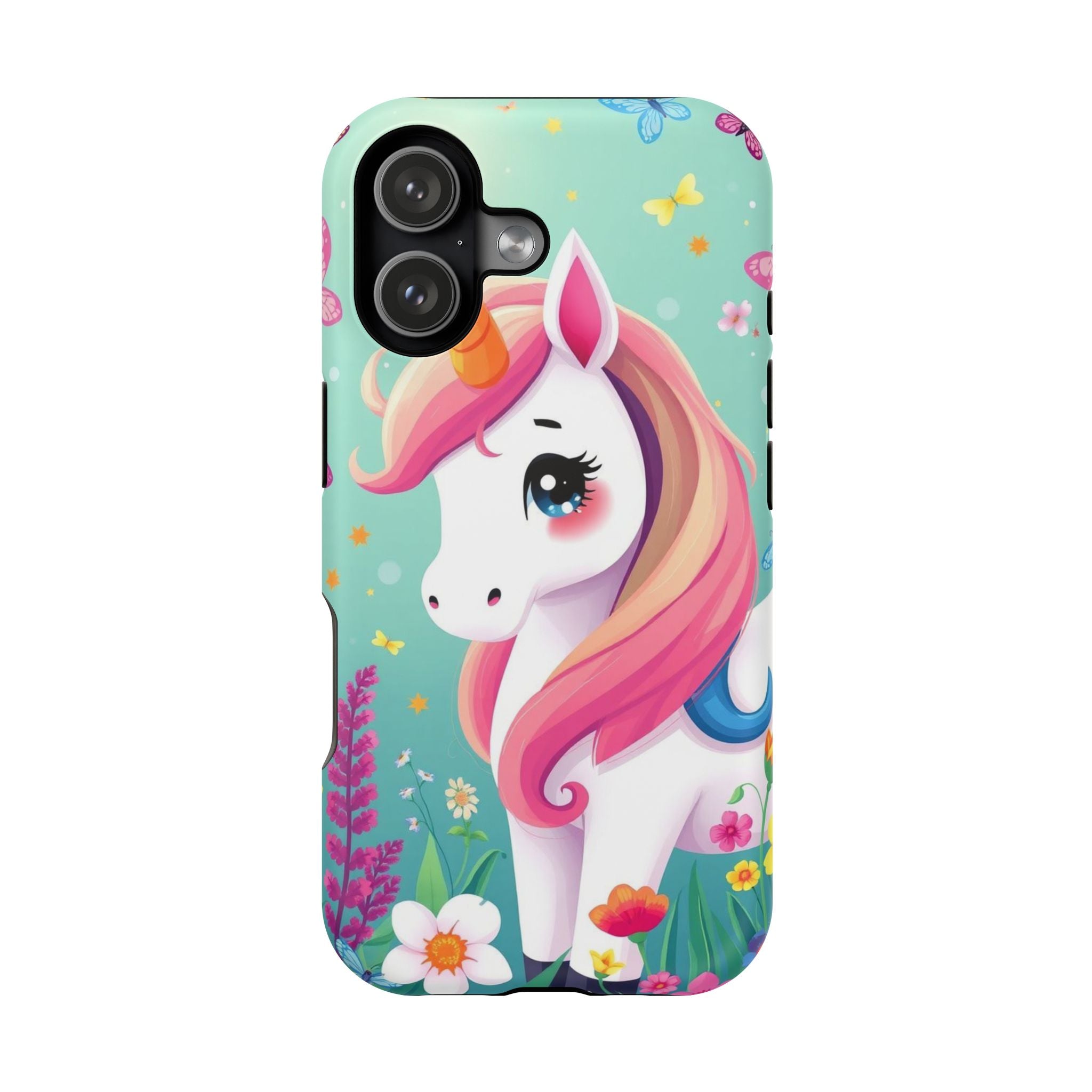 iPhone Dragonfly Unicorn Kids Fun iPhone Phone Case Gift Clean Minimal · iPhone
