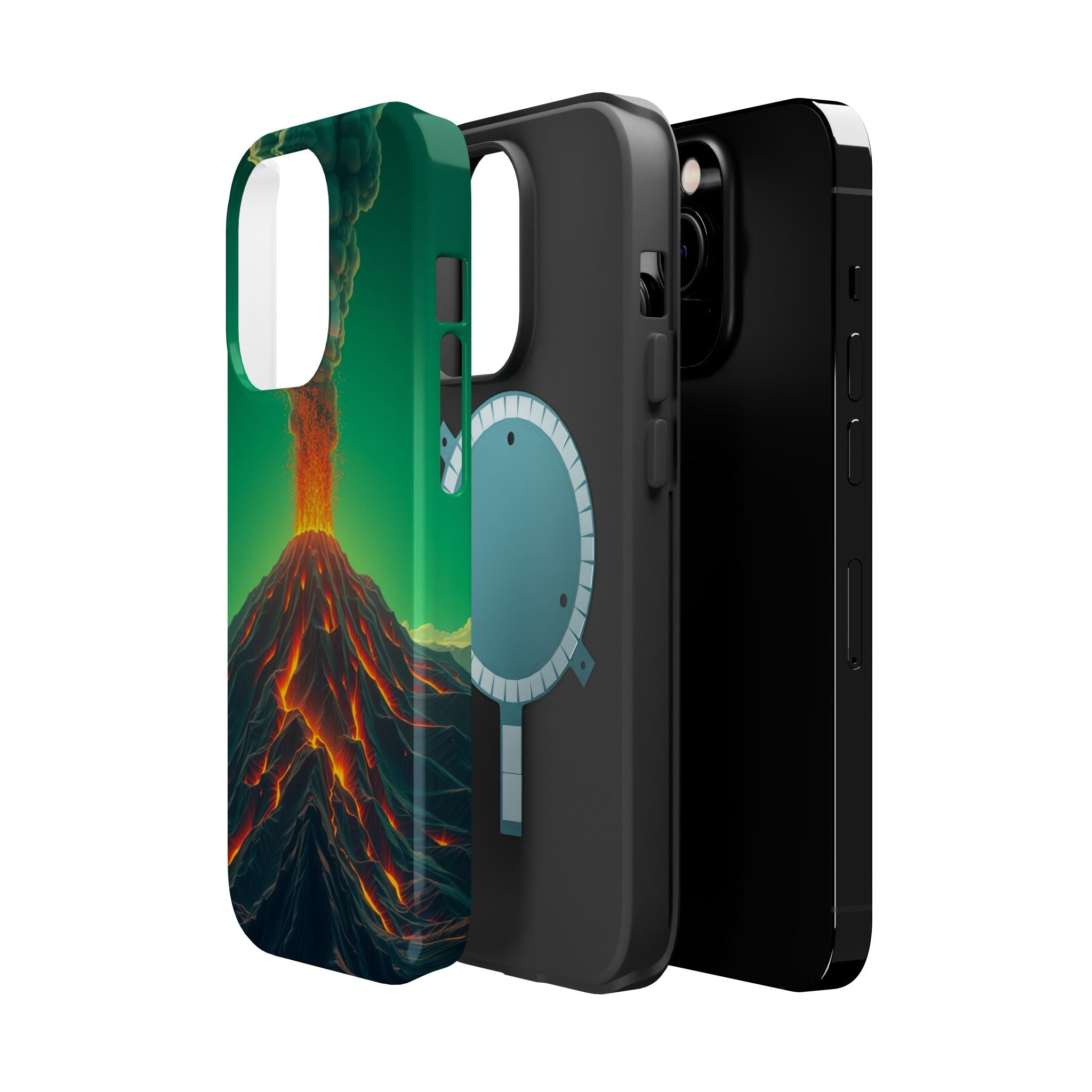 iPhone Dreamy Volcanic Eruption Design Slim Everyday Designer Case · iPhone Case