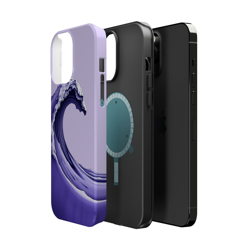 iPhone Sand Art Wave Dark Gothic Ink Slim Everyday Designer Case · iPhone Case