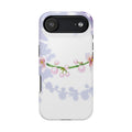 iPhone Vibrant Floral Crown Design Clean Minimal Snap Cas Slim Snap Case · iPhon