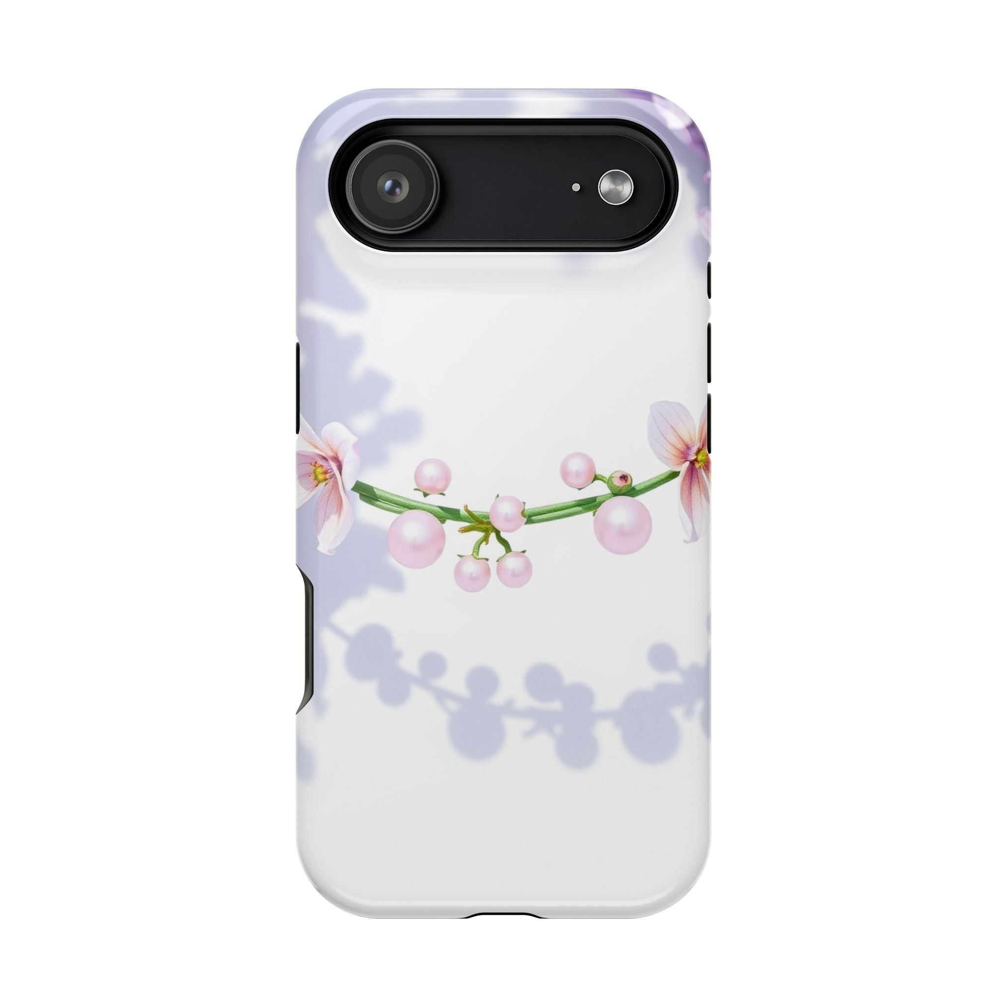 iPhone Vibrant Floral Crown Design Clean Minimal Snap Cas Slim Snap Case · iPhon