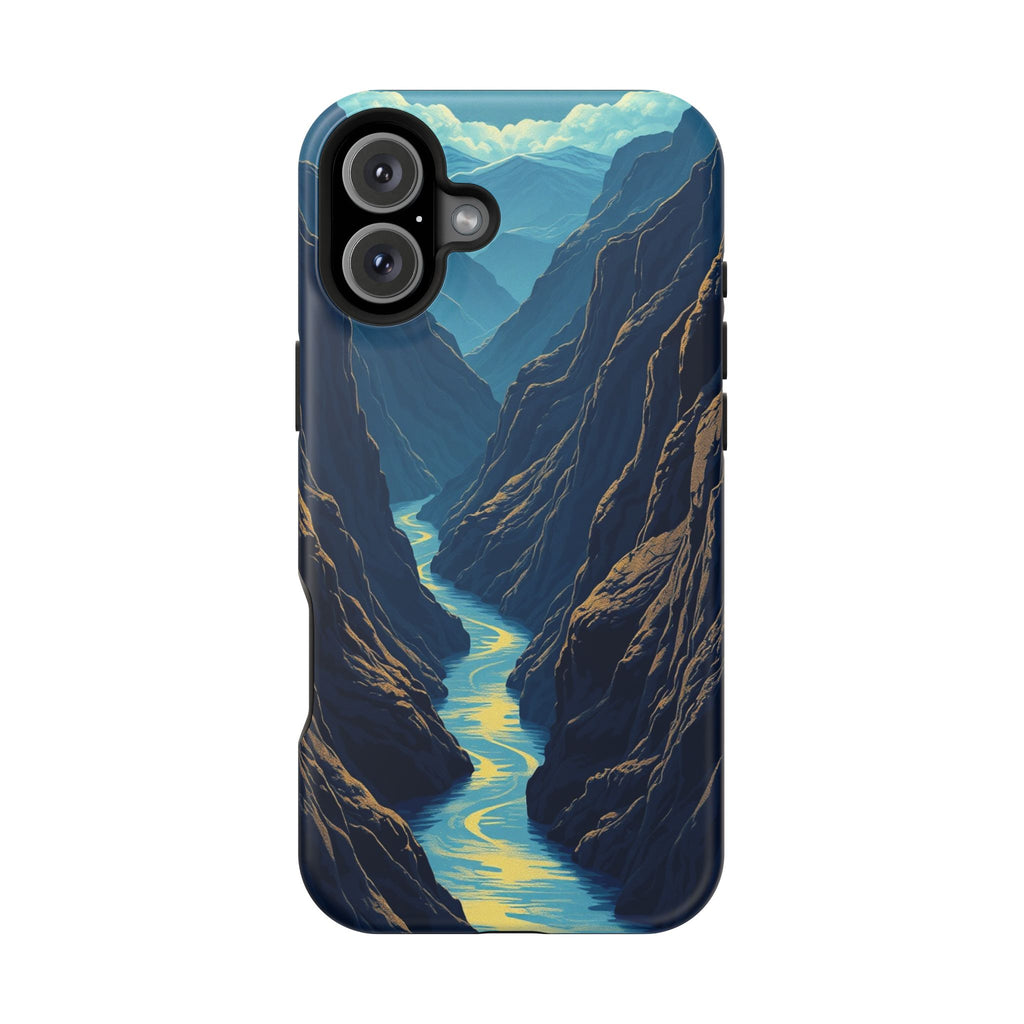 iPhone River Canyon Gold Foil Luxury Slim Everyday Designer Case · iPhone Case