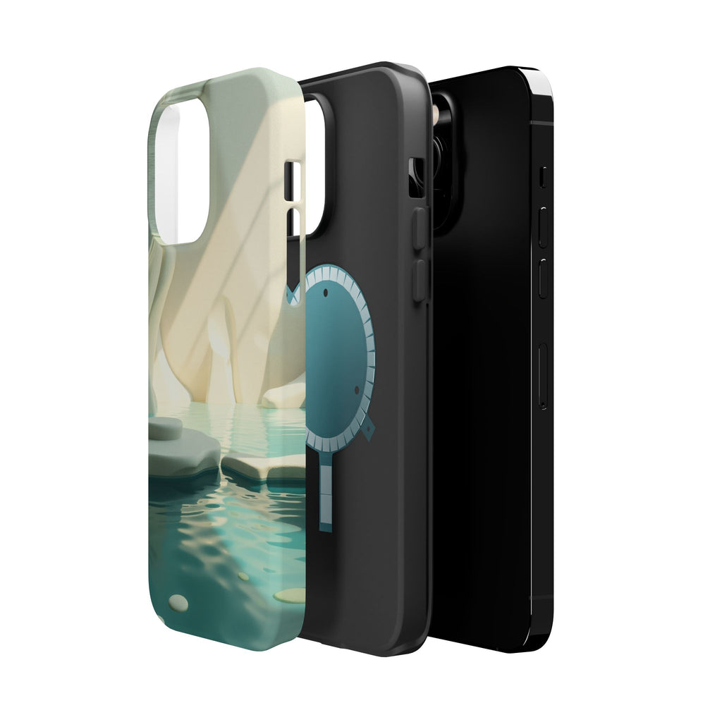 iPhone Tidal Pool 3D Digital Slim Everyday Designer Case · iPhone Case