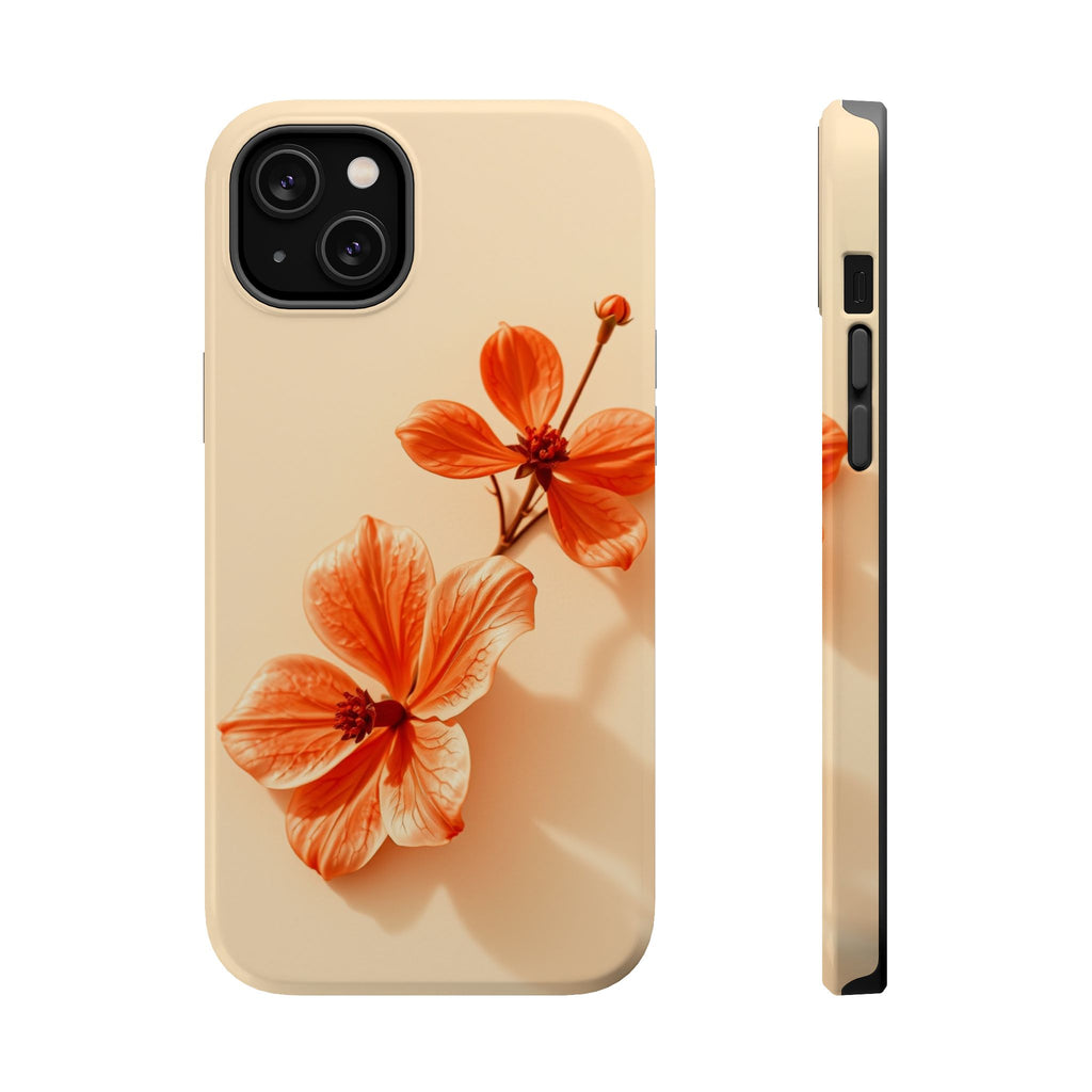 iPhone Floral Ink Wash Pastel Kawaii Slim Everyday Designer Case · iPhone Case